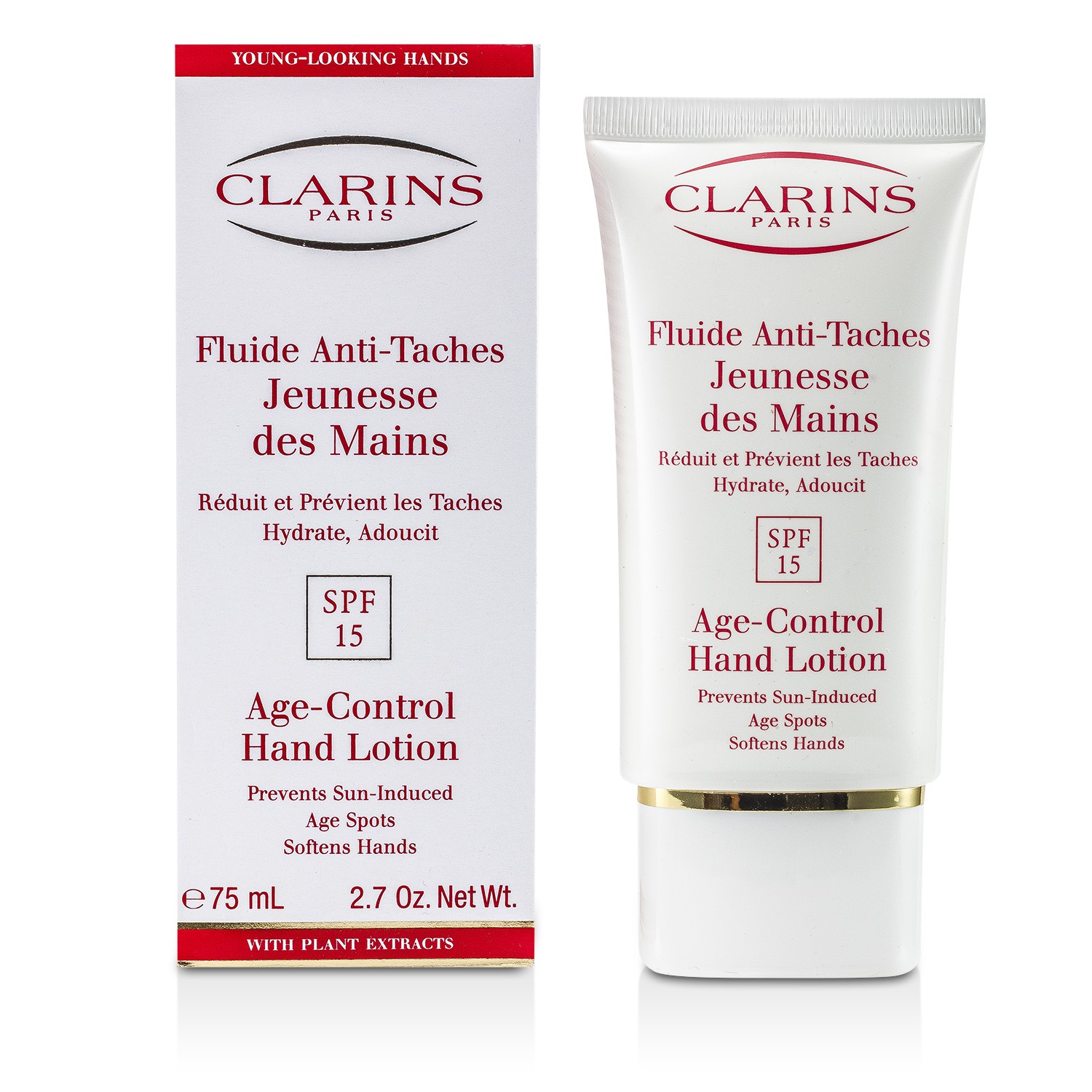 Clarins Control Edad Locion Manos Spf 15 75ml/2.5oz