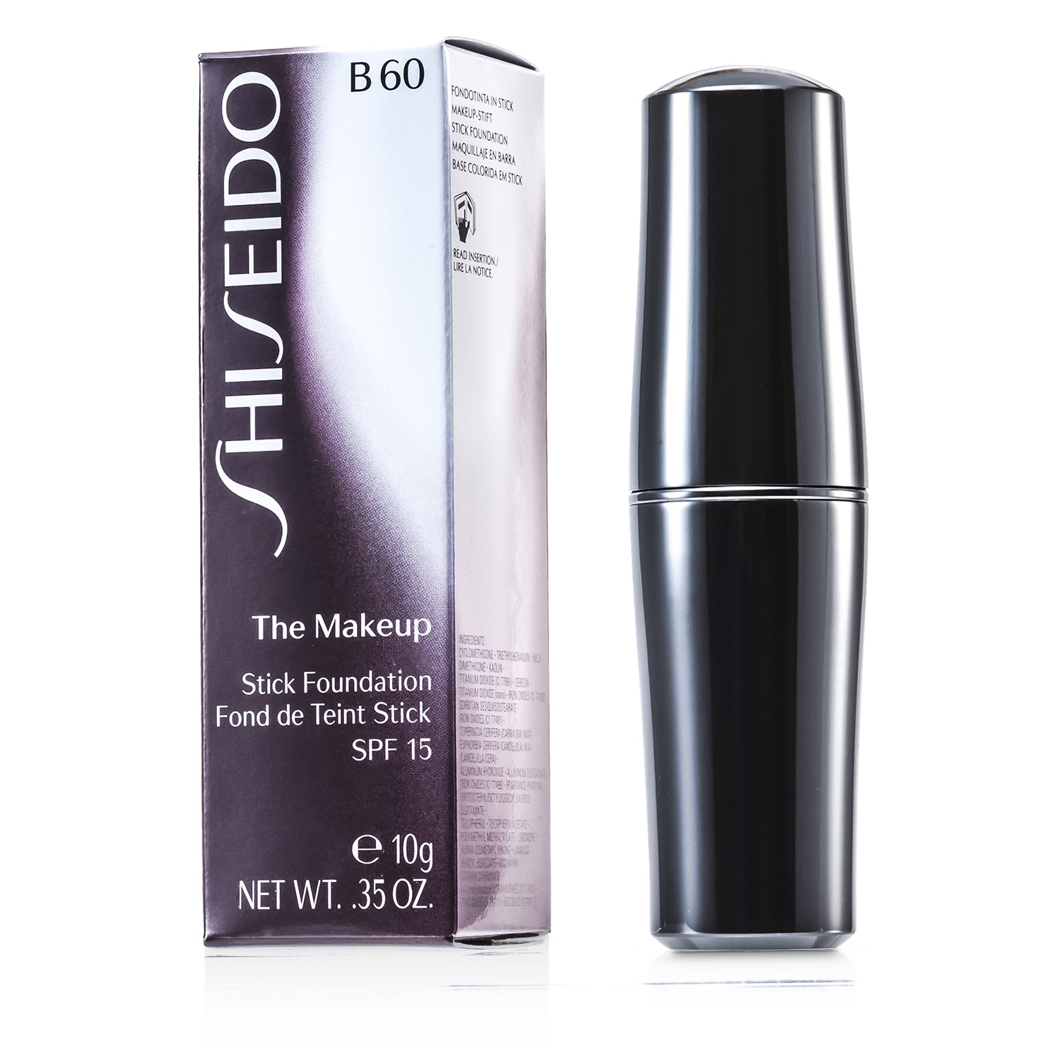 Shiseido Podlaga v palici z UV zaščito The Makeup Stick Foundation SPF15 10g/0.35oz