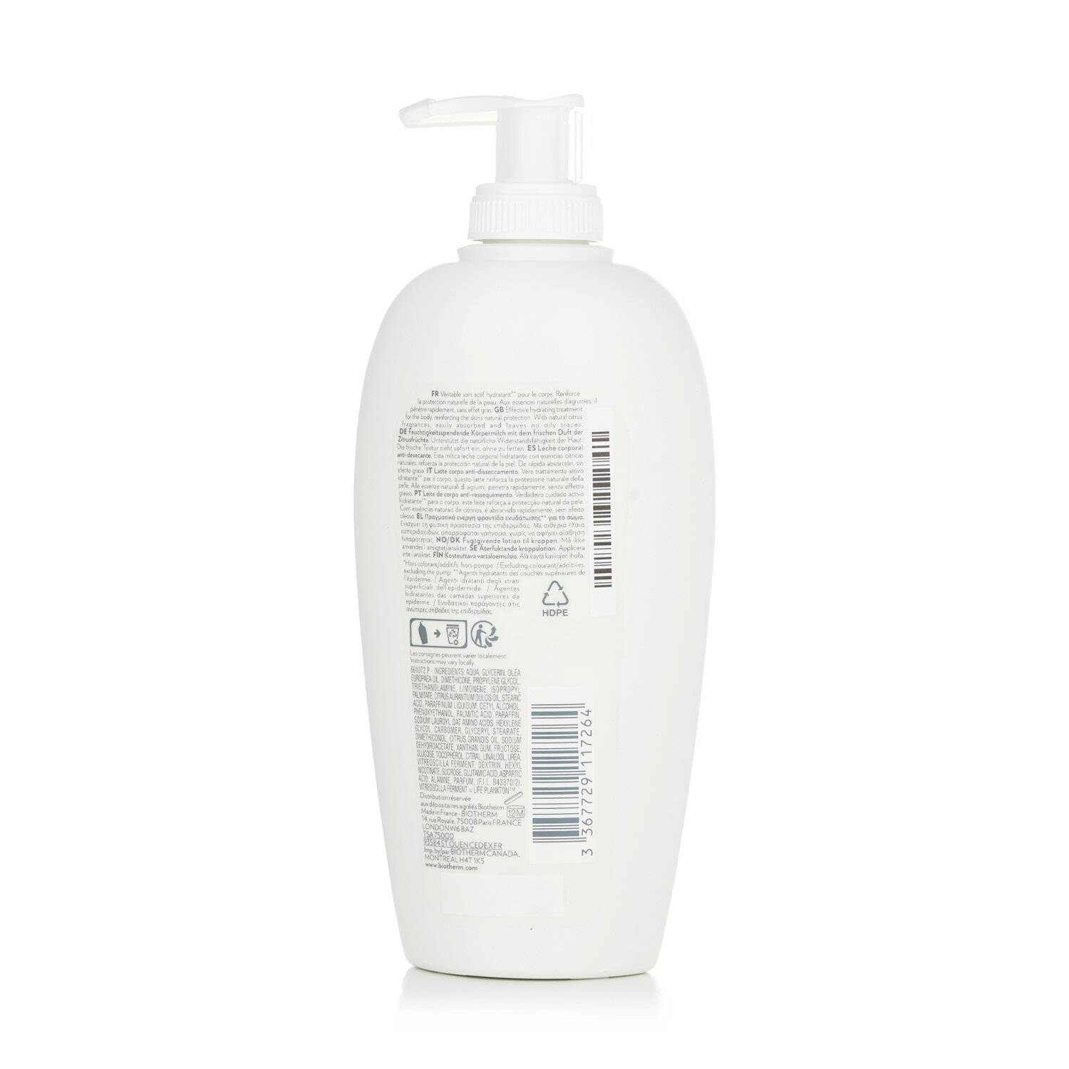 ビオテルム Biotherm アンチドライング ボディミルク 400ml/13.4oz