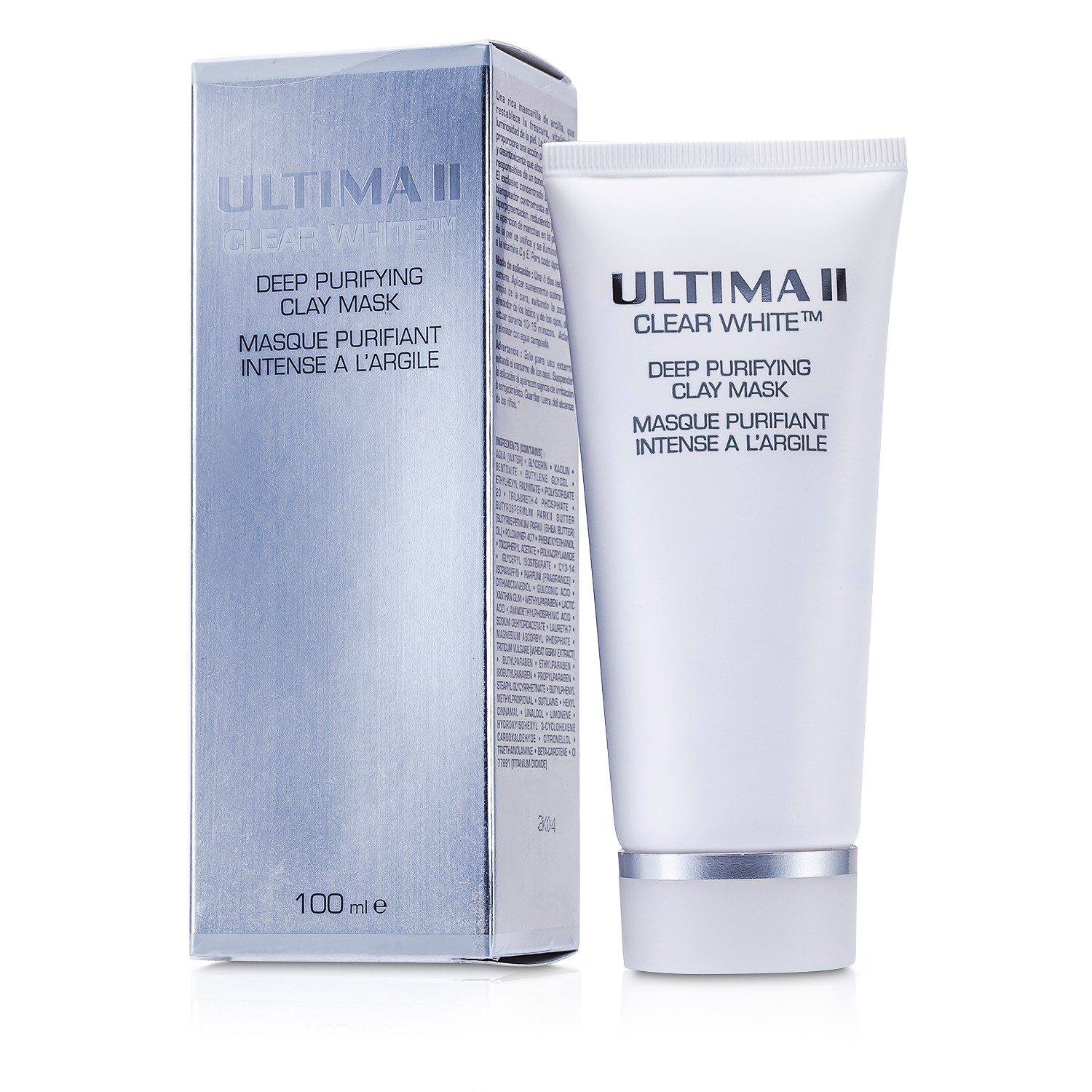 Ultima Clear White Deep Purifying Clay Mask 100ml/3.3oz