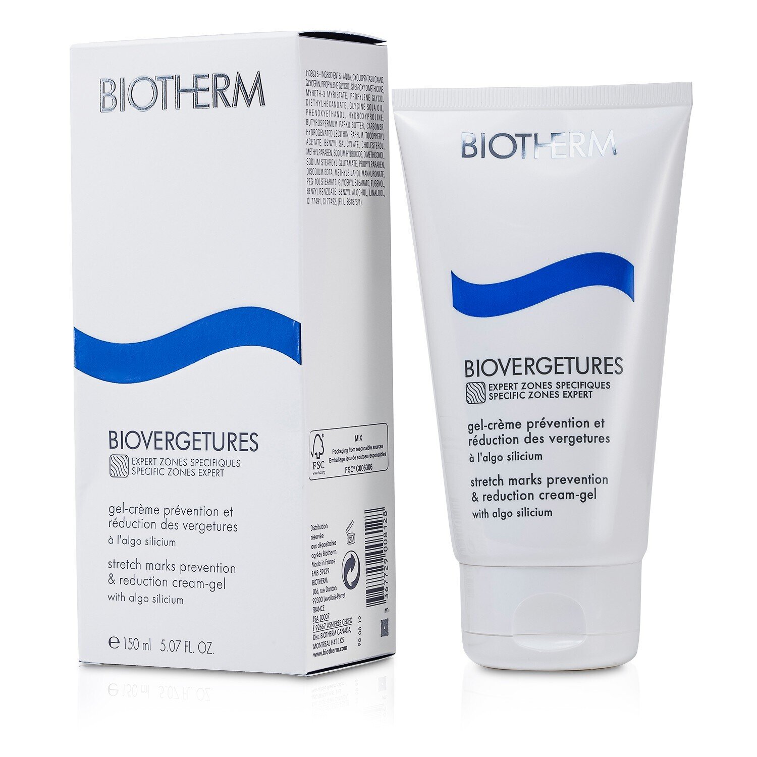 Biotherm Biovergetures Stretch Marks Prevention And Reduction Cream Gel 150ml/5oz