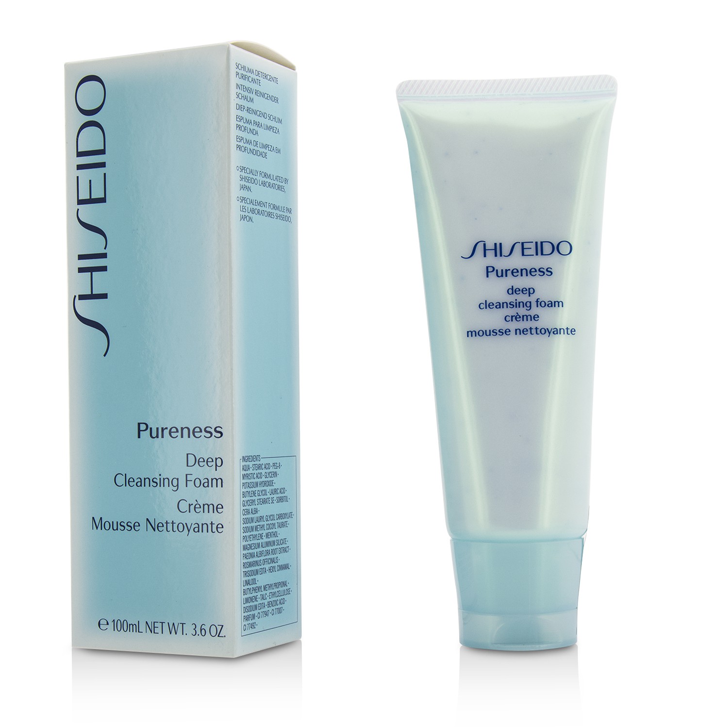 Shiseido Pureness pjena za dubinsko čišćenje 100ml/3.3oz