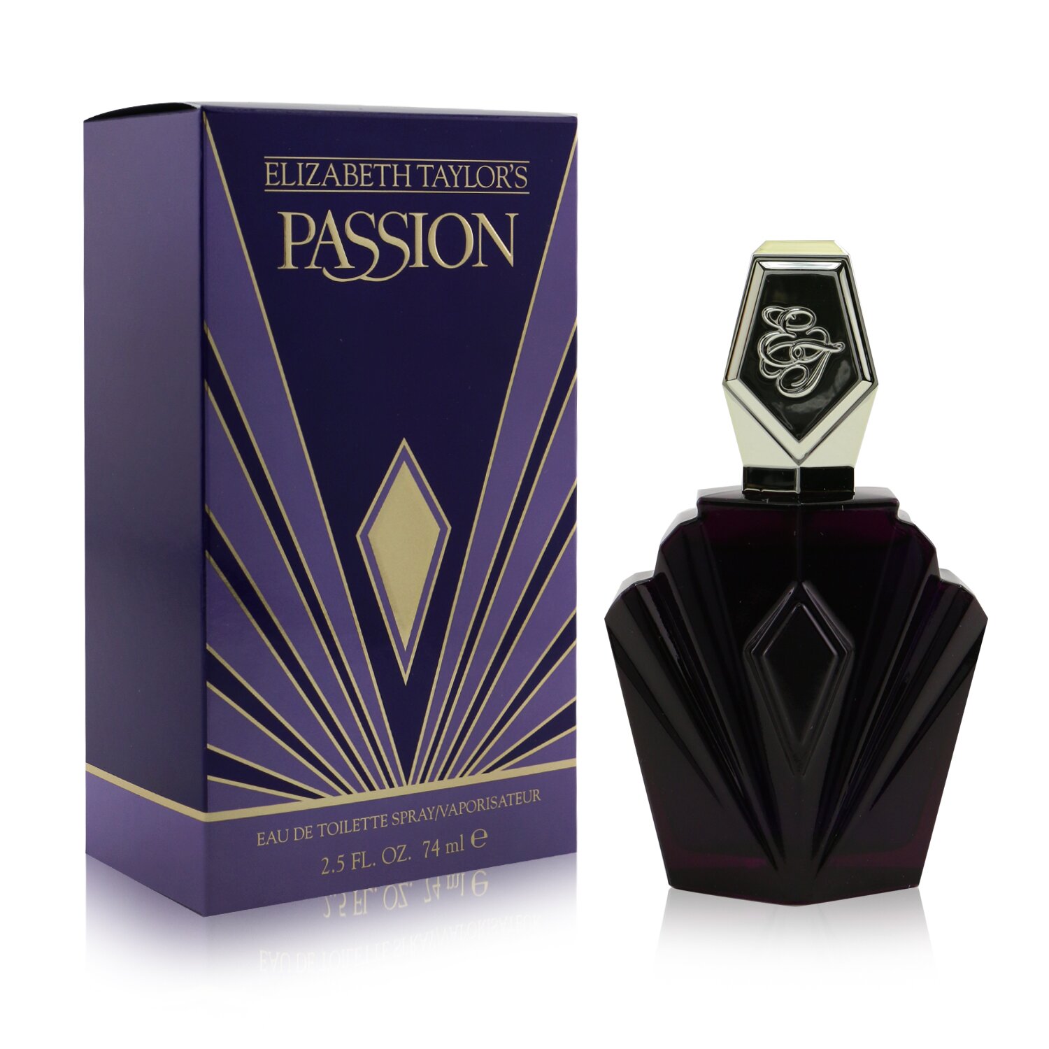 Elizabeth Taylor Passion Eau De Toilette Spray 74ml/2.5oz