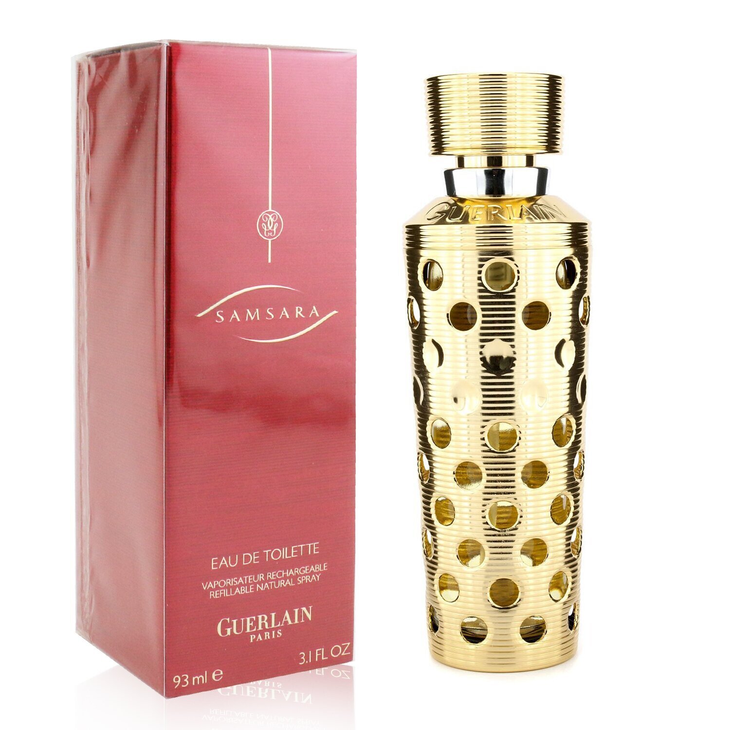 Guerlain Samsara Eau De Toilette Refillable Spray 93ml/3.1oz