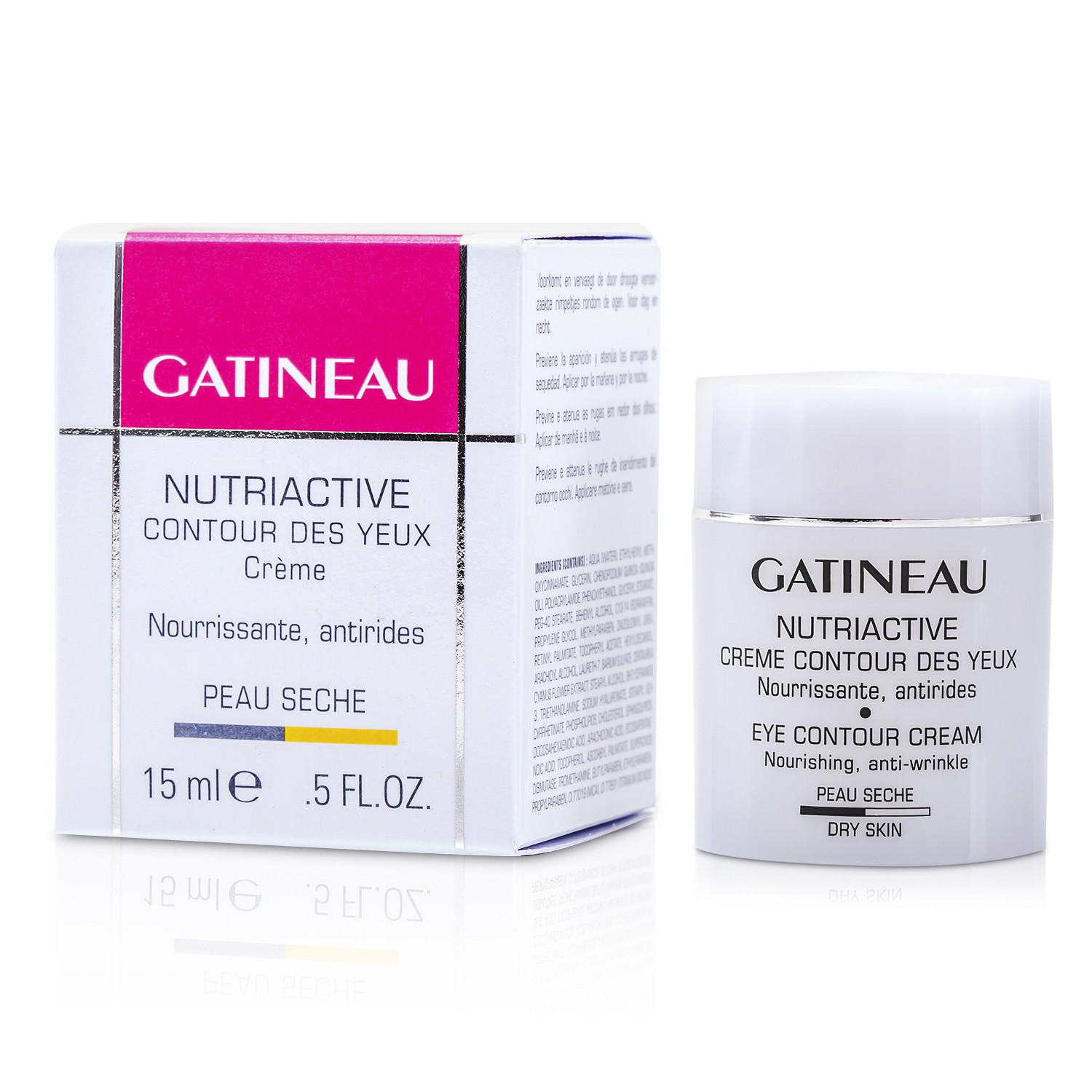 积姬仙奴 Gatineau 营养活性活肌眼霜 15ml/0.5oz