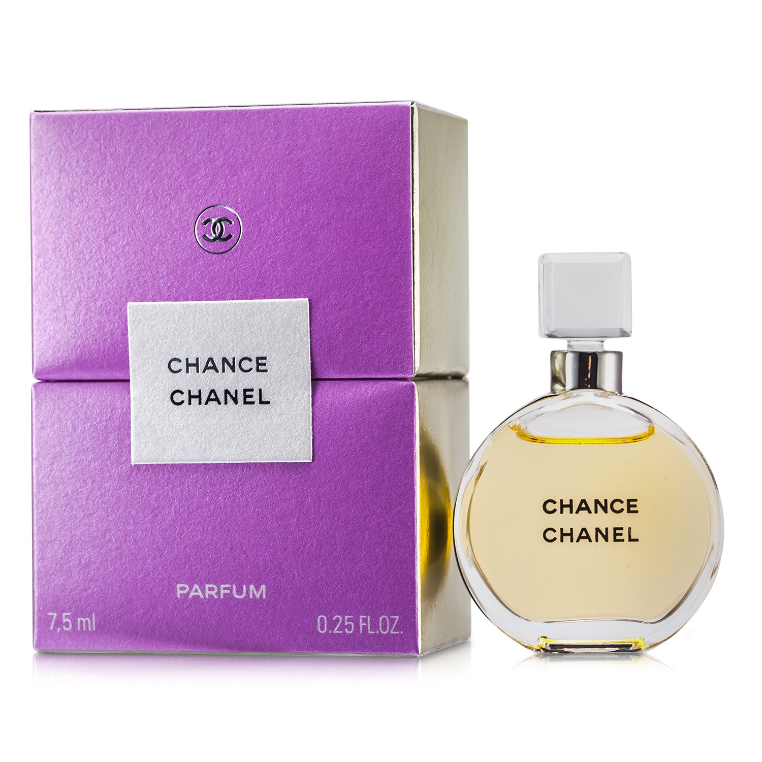 Chanel Chance Parfum Bottle 7.5ml/0.25oz