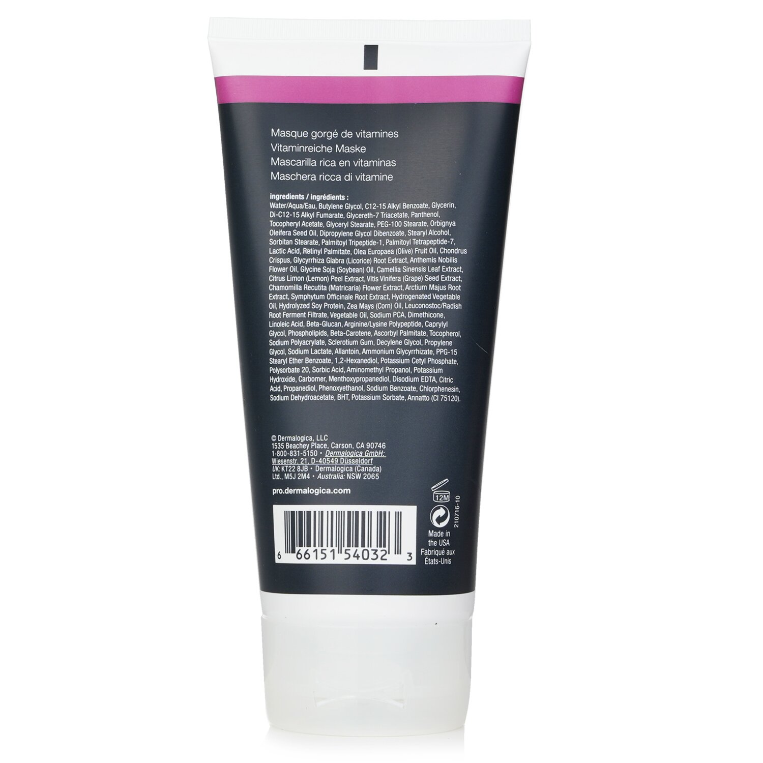 Dermalogica Age Smart MultiVitamin Power Recovery Masque (Salon Size) 177ml/6oz