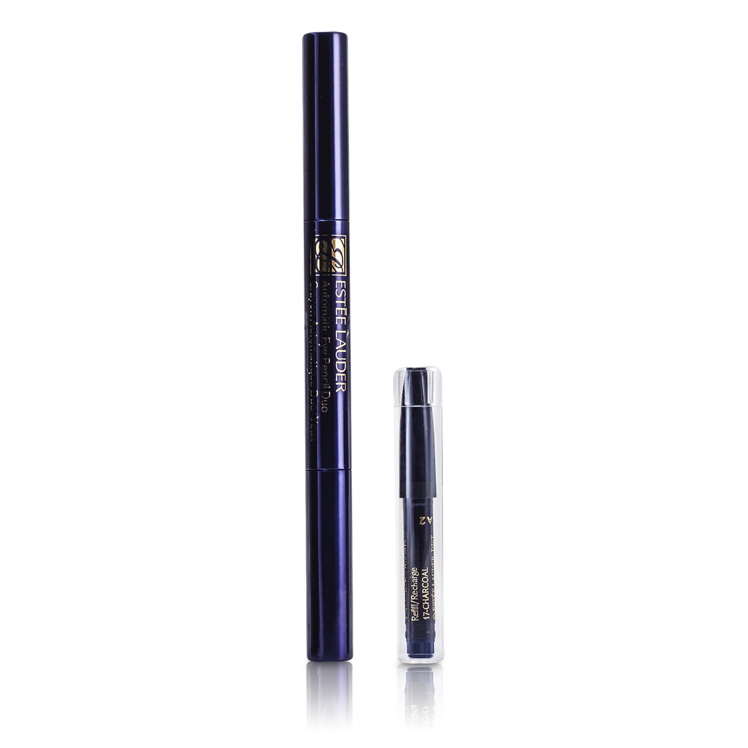 Estee Lauder ดินสอเขียนคิ้ว Automatic Eye Pencil Duo W/Smudger & Refill 0.2g/0.01oz