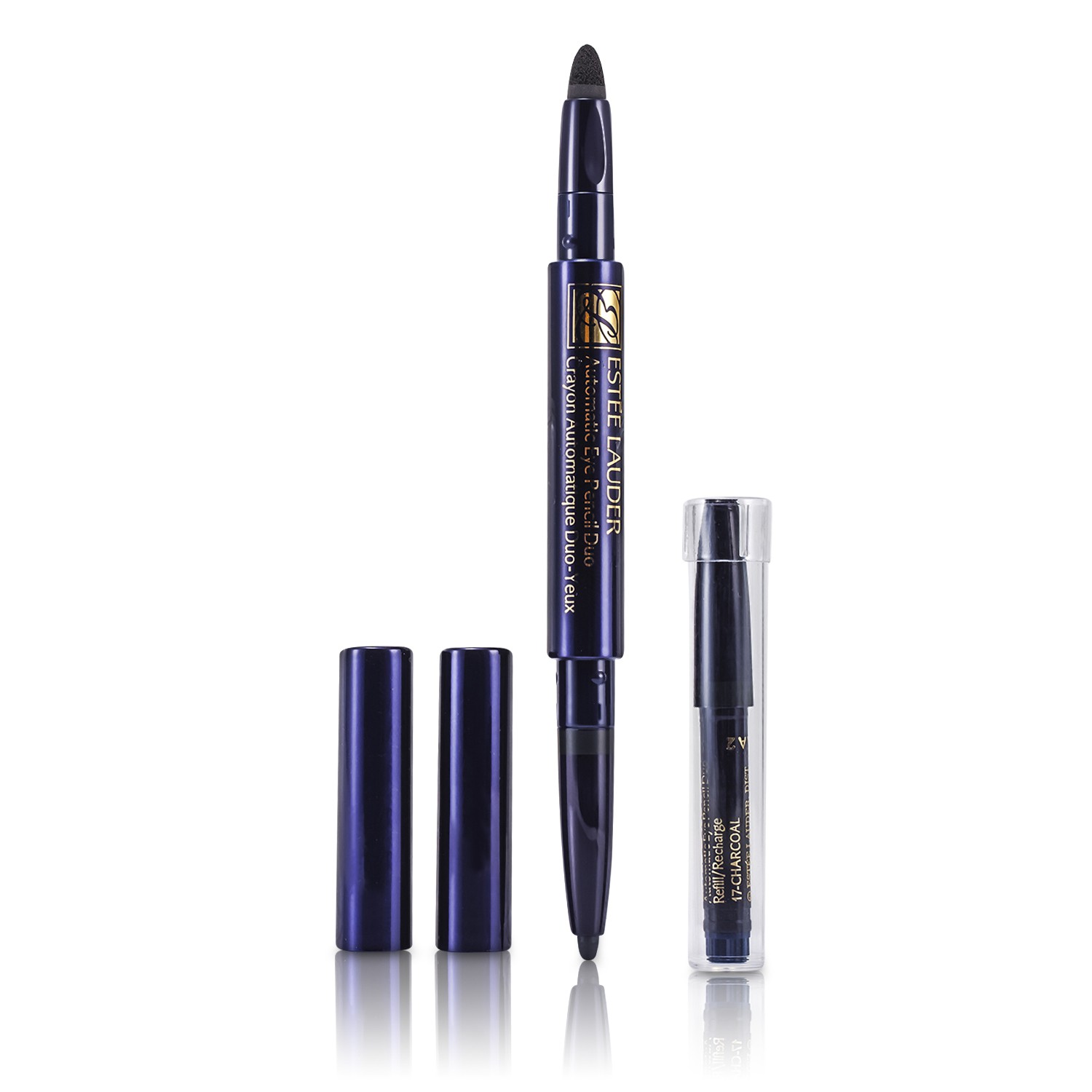 Estee Lauder ดินสอเขียนคิ้ว Automatic Eye Pencil Duo W/Smudger & Refill 0.2g/0.01oz