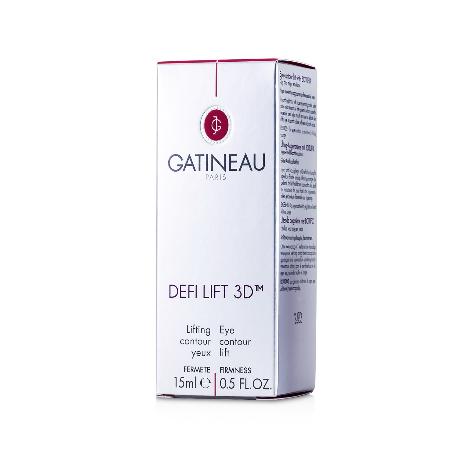 Gatineau Liftingująca emulsja pod oczy Defi Lift 3D Eye Contour Lift 15ml/0.5oz