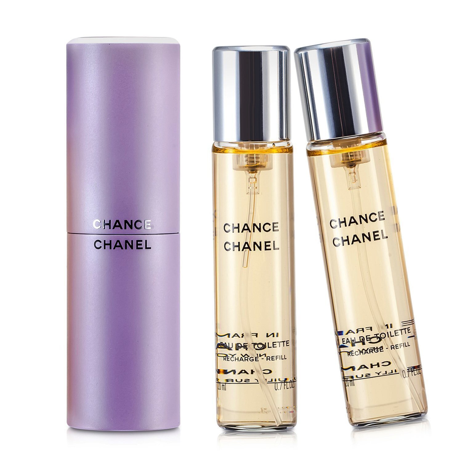 Chanel Chance Twist Spray Eau De Toilette 3x20ml 0.7oz Strawberrynet OTH