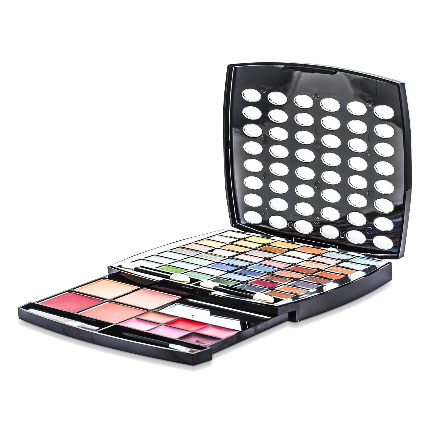 Cameleon Kit de Maquillaje G1665 : 48xSombras de Ojos, 4xRubores, 6xBrillos de Labios, 4xBrochas Picture Color