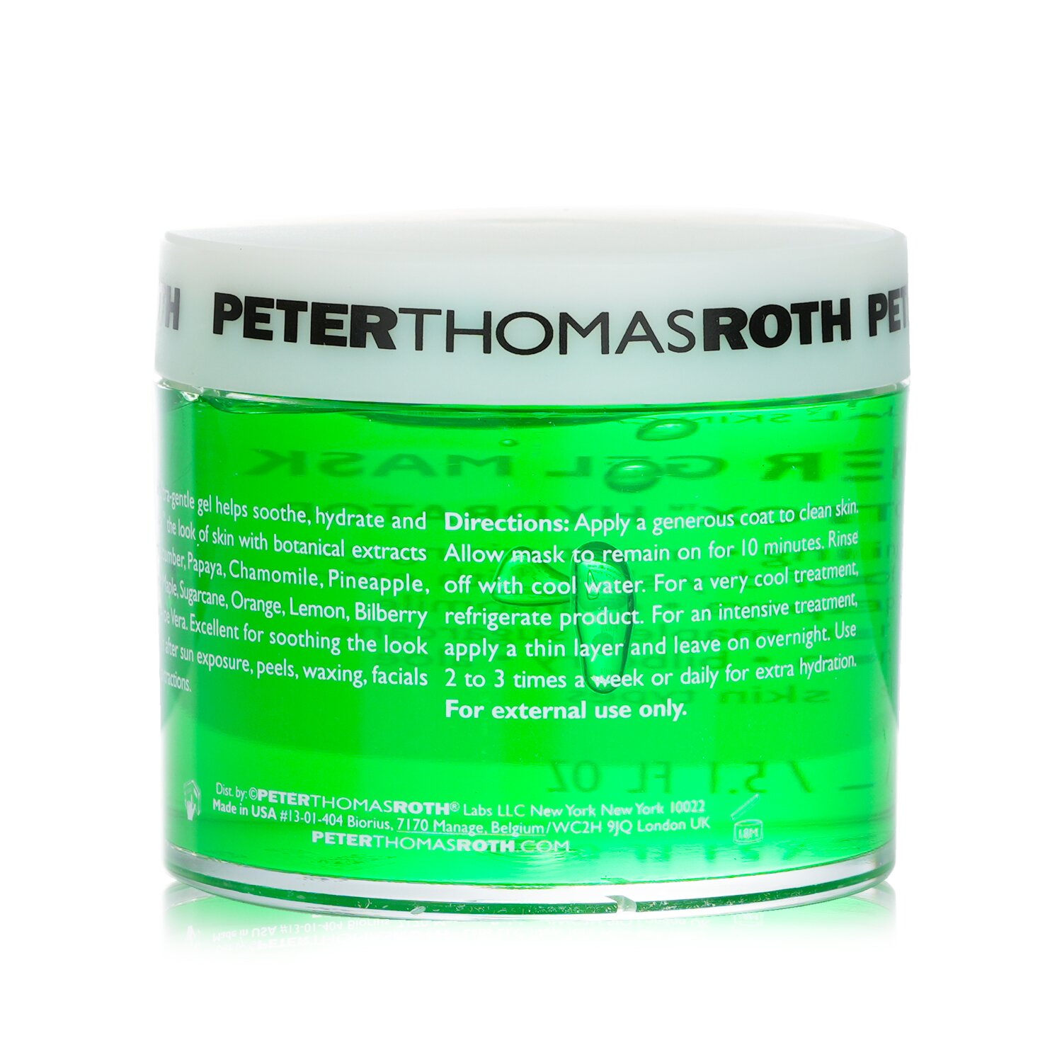 Peter Thomas Roth 彼得羅夫 青瓜舒緩保濕面膜Cucumber Gel Masque 150ml/5oz