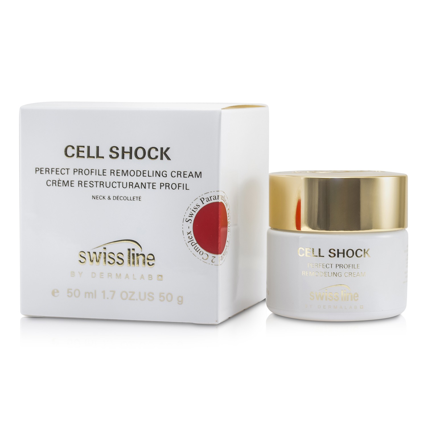 Swissline Hebký remodelační krém Cell Shock Perfect Profile Remodeling Cream 50g/1.7oz