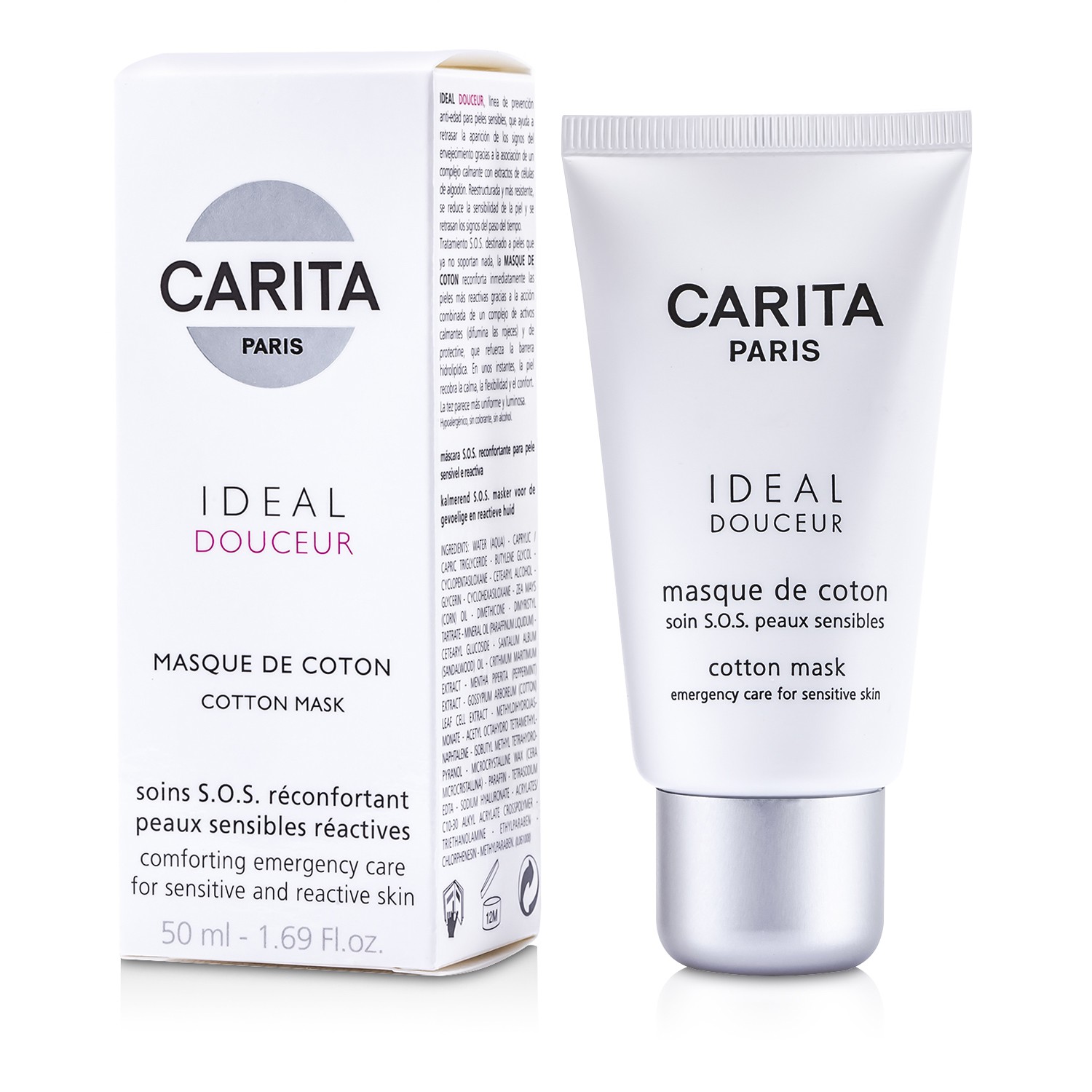 Carita Ideal Douceur Bomullsmaske (sensitiv hud) 50ml/1.69oz