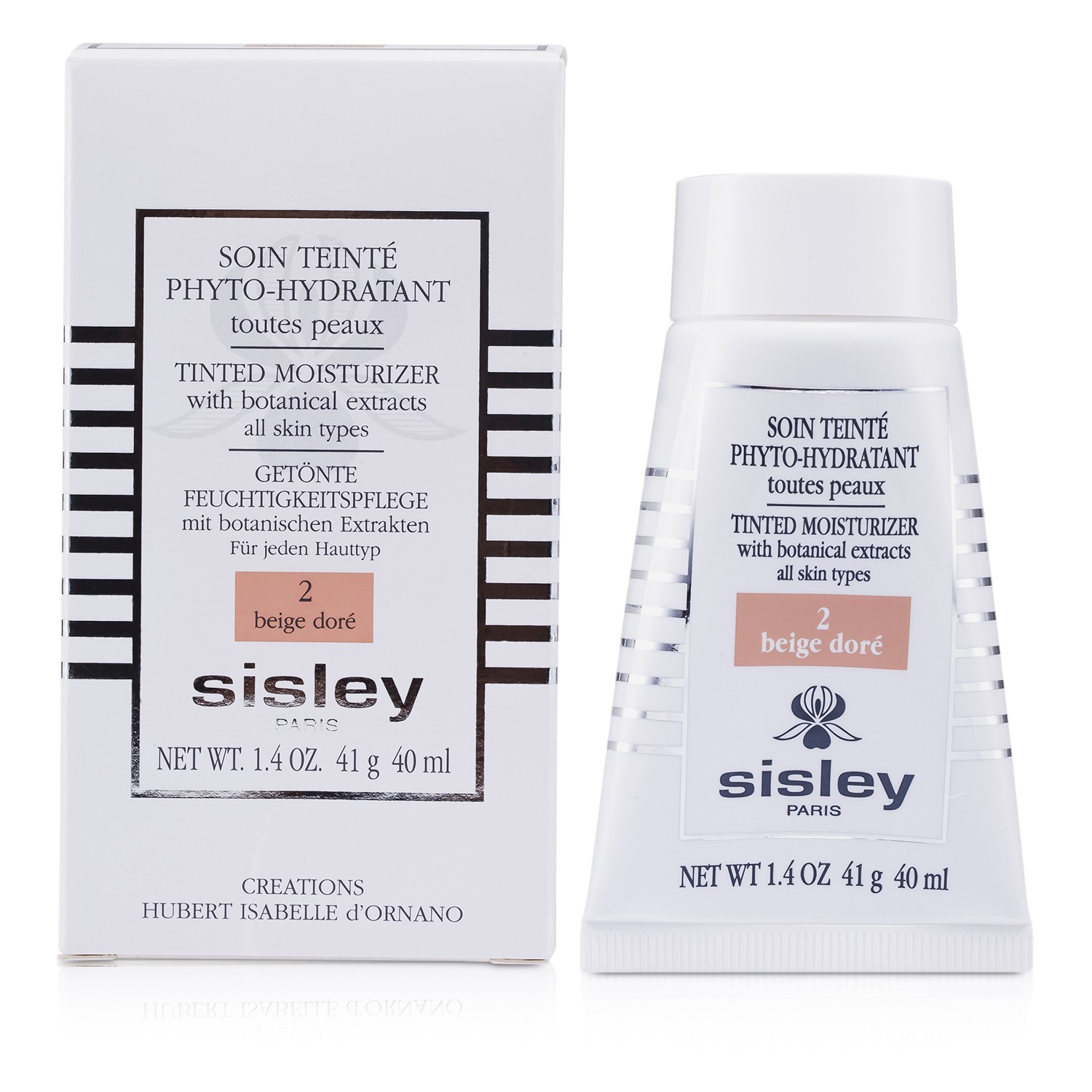 Sisley مرطب نباتي خفيف اللون 2 - بيج ذهبي 40ml/1.4oz