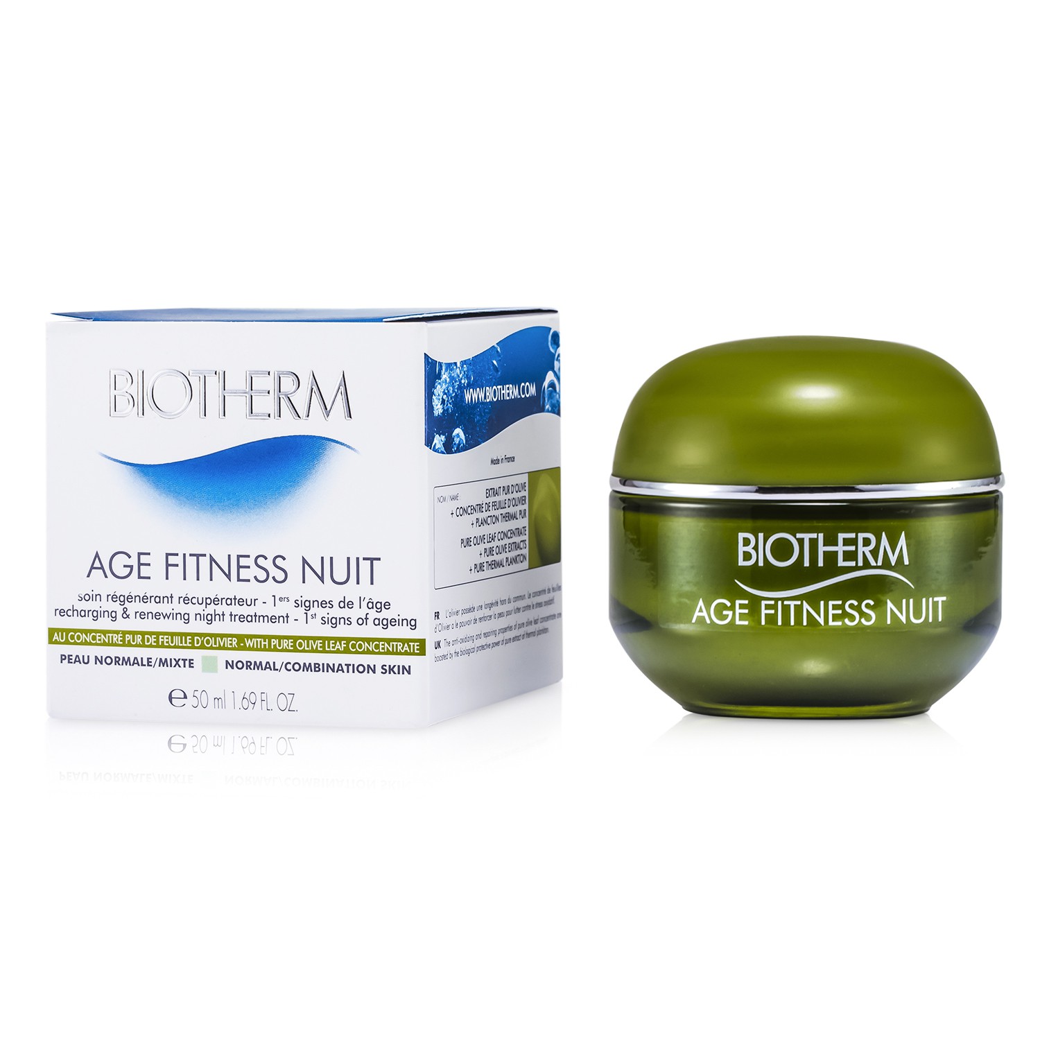 Biotherm Age Fitness Power 2 Recharging & Renewing Night Treatment (N/C) 50ml/1.69oz