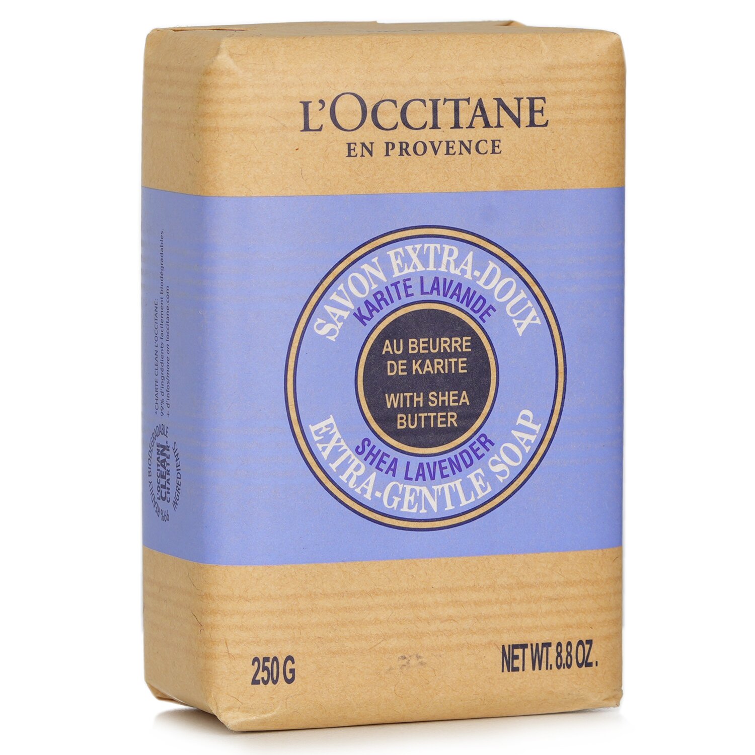 L'Occitane สบู่เชียบัตเตอร์อ่อนโยนมาก - ลาเวนเดอร์ 250g/8.8oz