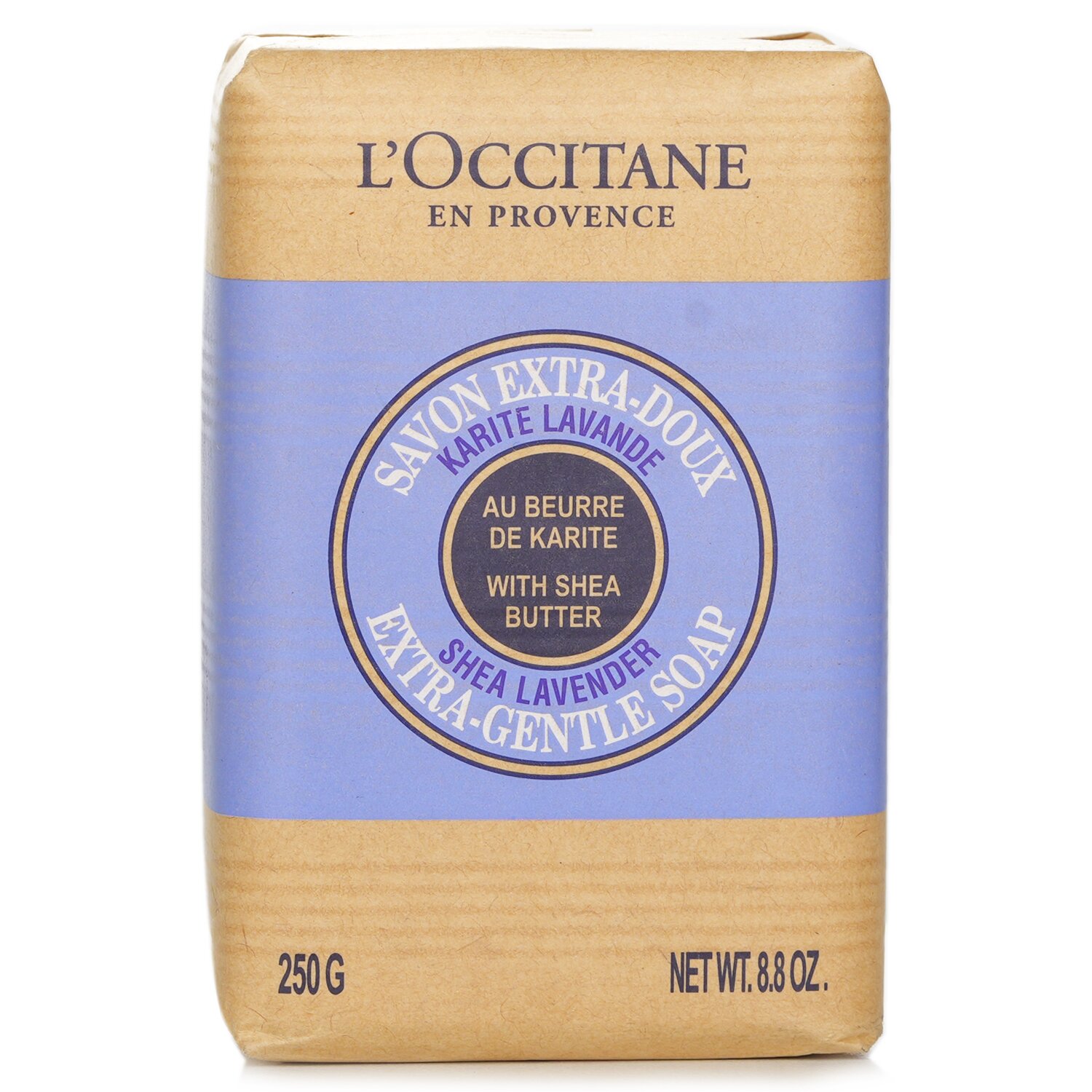 L'Occitane extra jemné mydlo s bambuckým maslom – levanduľa 250g/8.8oz