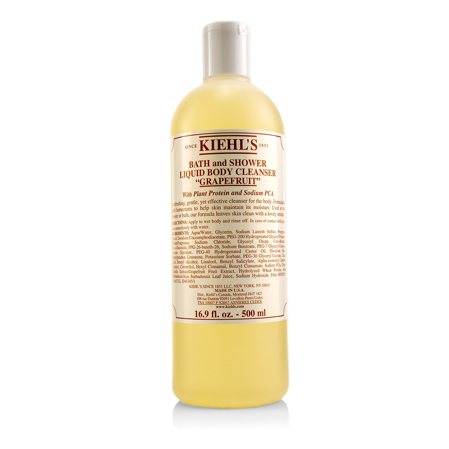 Kiehl's Bath & Shower Liquid Body Cleanser - Grapefruit 500ml/16.9oz