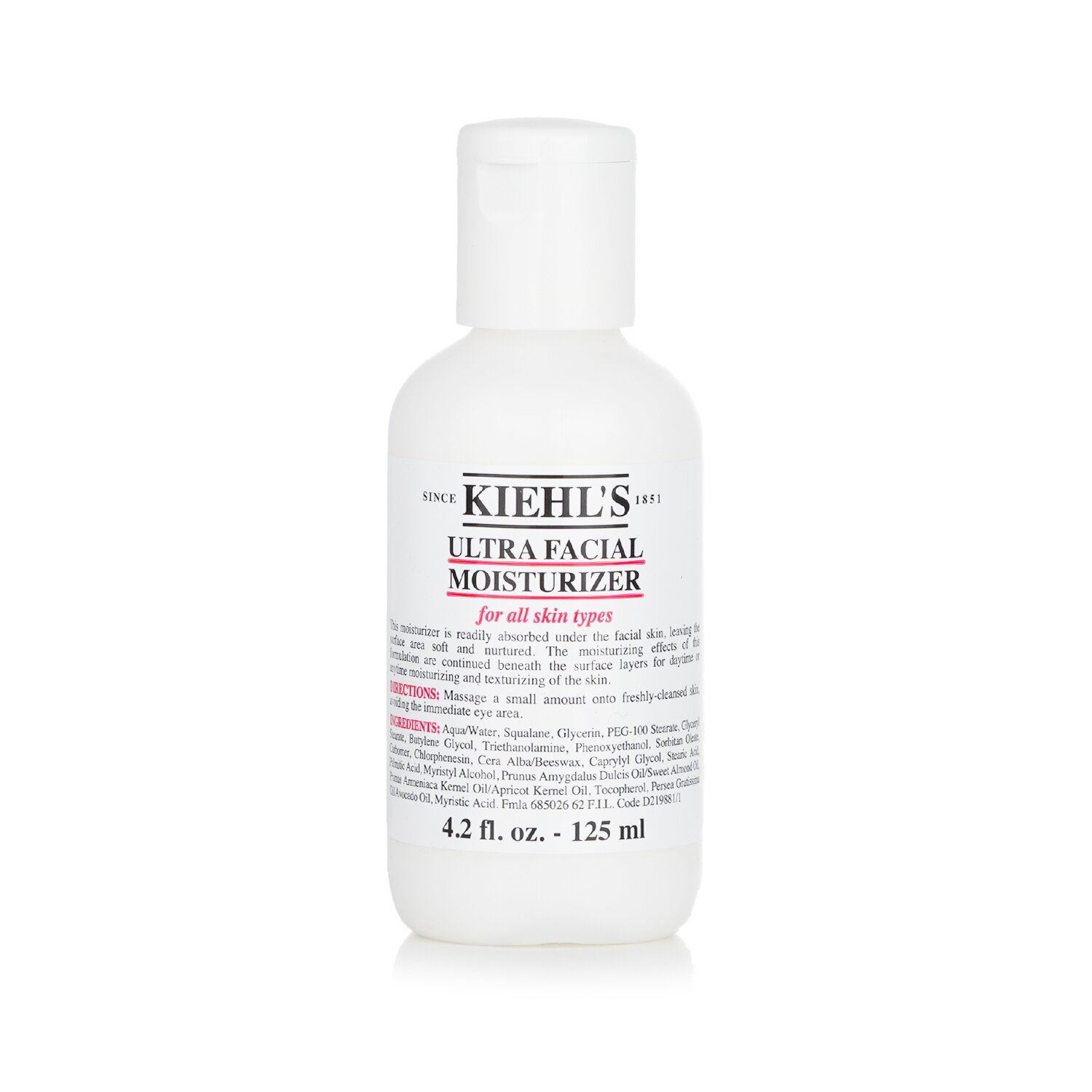 Kiehl's Nawilżająca emulsja do twarzy Ultra Facial Moisturizer (All Skin Types) 125ml/4.2oz