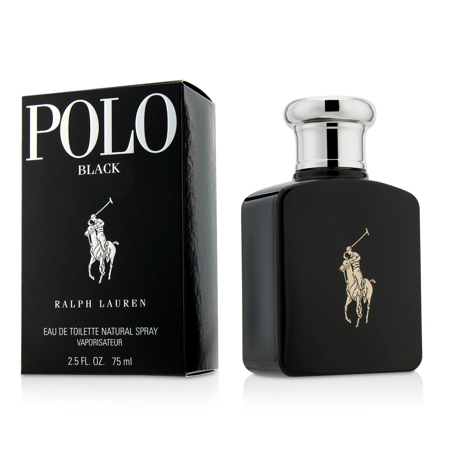 Ralph Lauren Polo Black Eau De Toilette pihusti 75ml/2.5oz