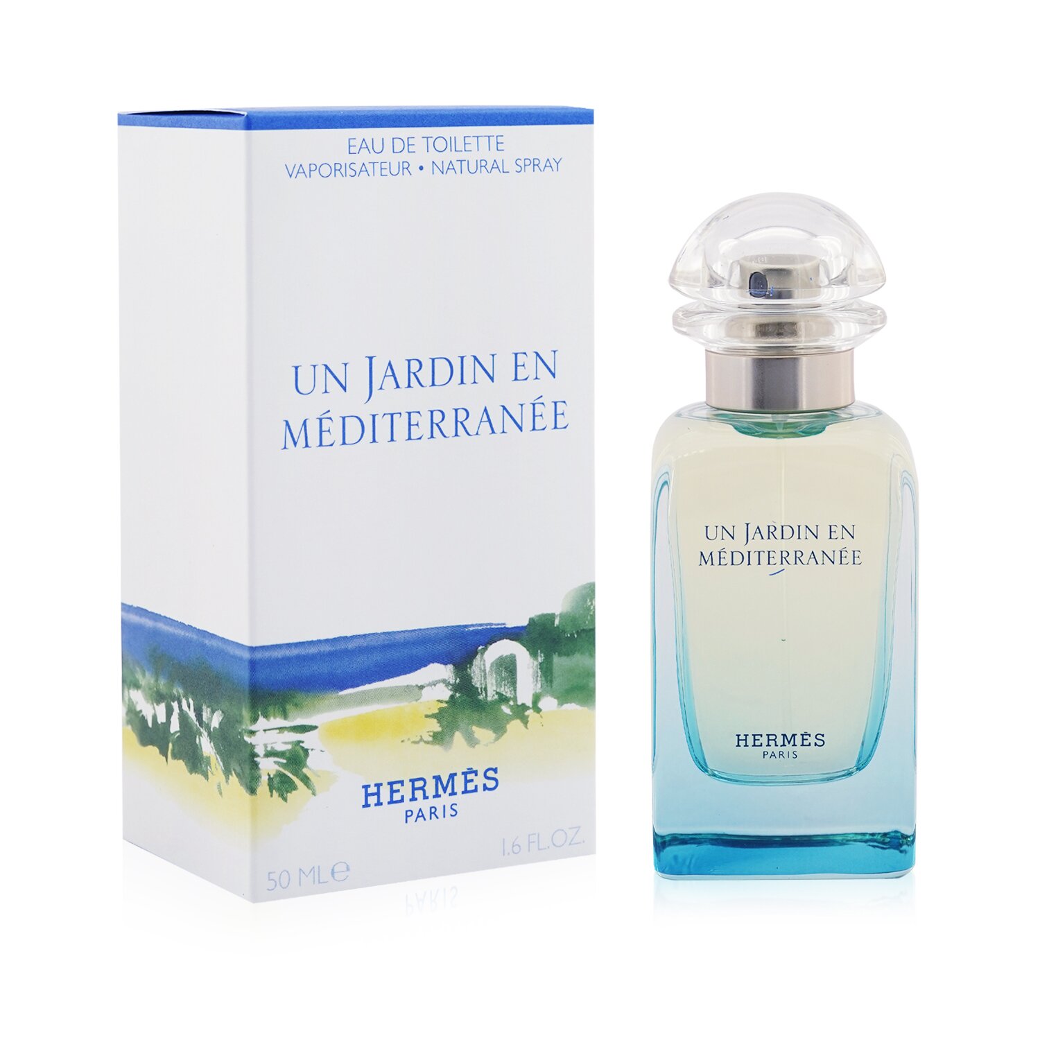 Hermes สเปรย์น้ำหอม Un Jardin de Mediterranee EDT 50ml/1.7oz