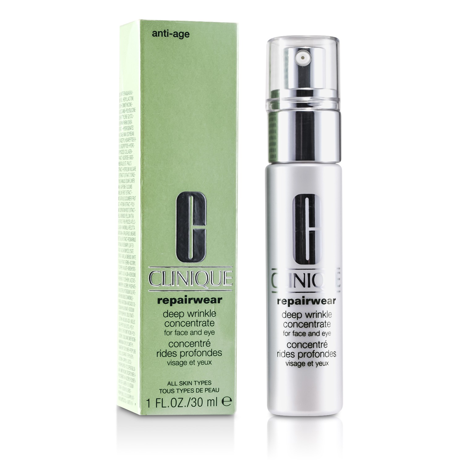 Clinique Repairwear Deep Wrinkle Concentrate (For Face & Eye) 30ml/1oz