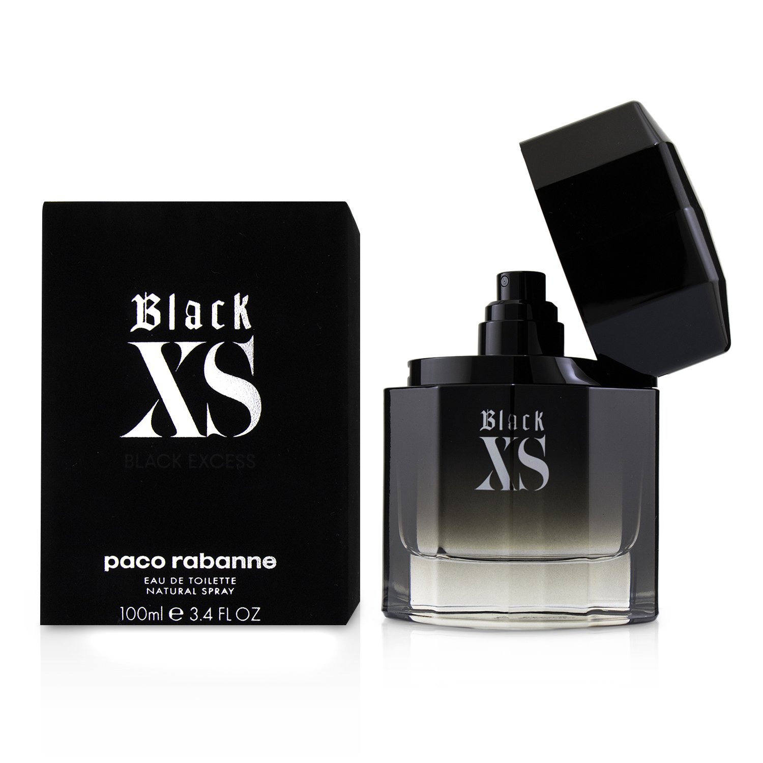 Paco Rabanne Black Xs Eau De Toilette Spray 100ml/3.4oz