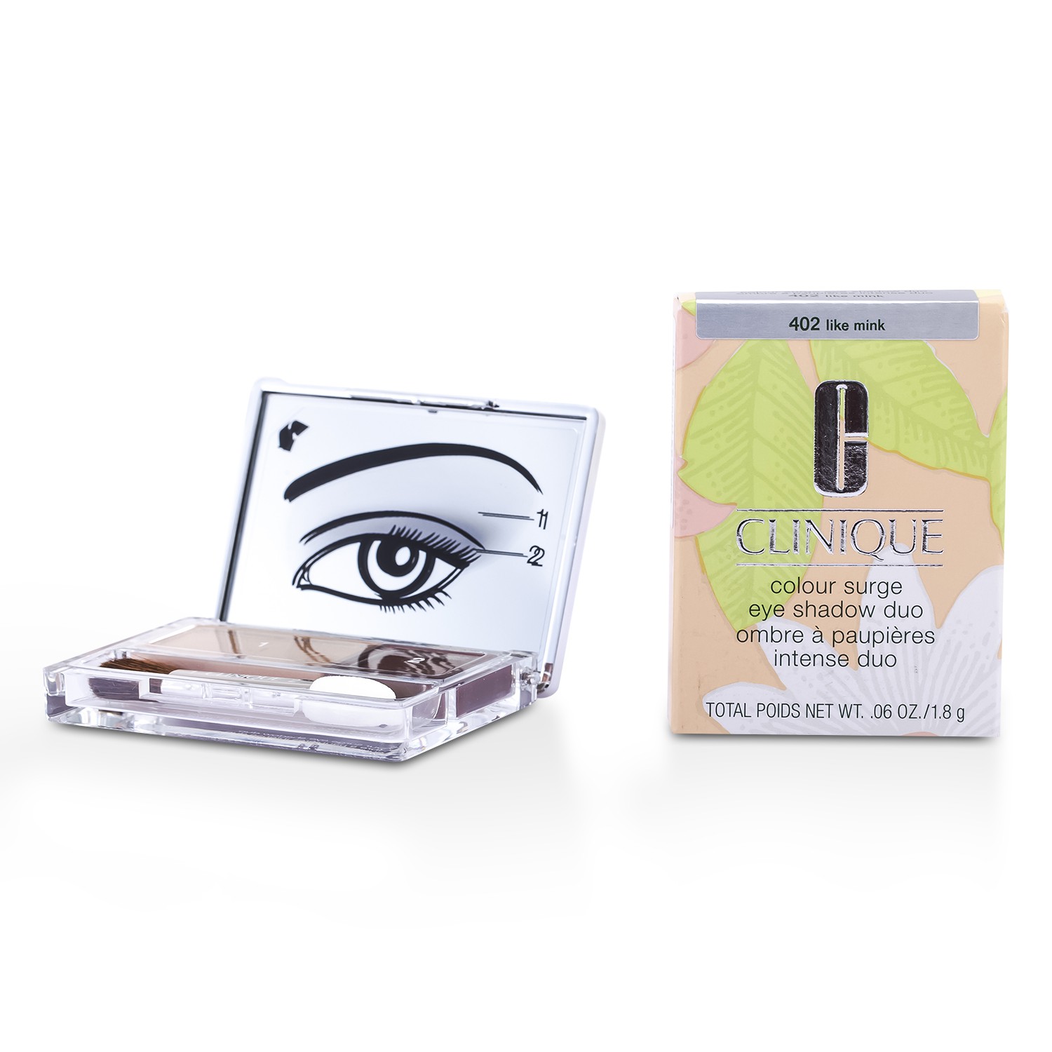 Clinique Колор Сюрдж Қосарлы Қабақ Бояуы 1.8g/0.06oz