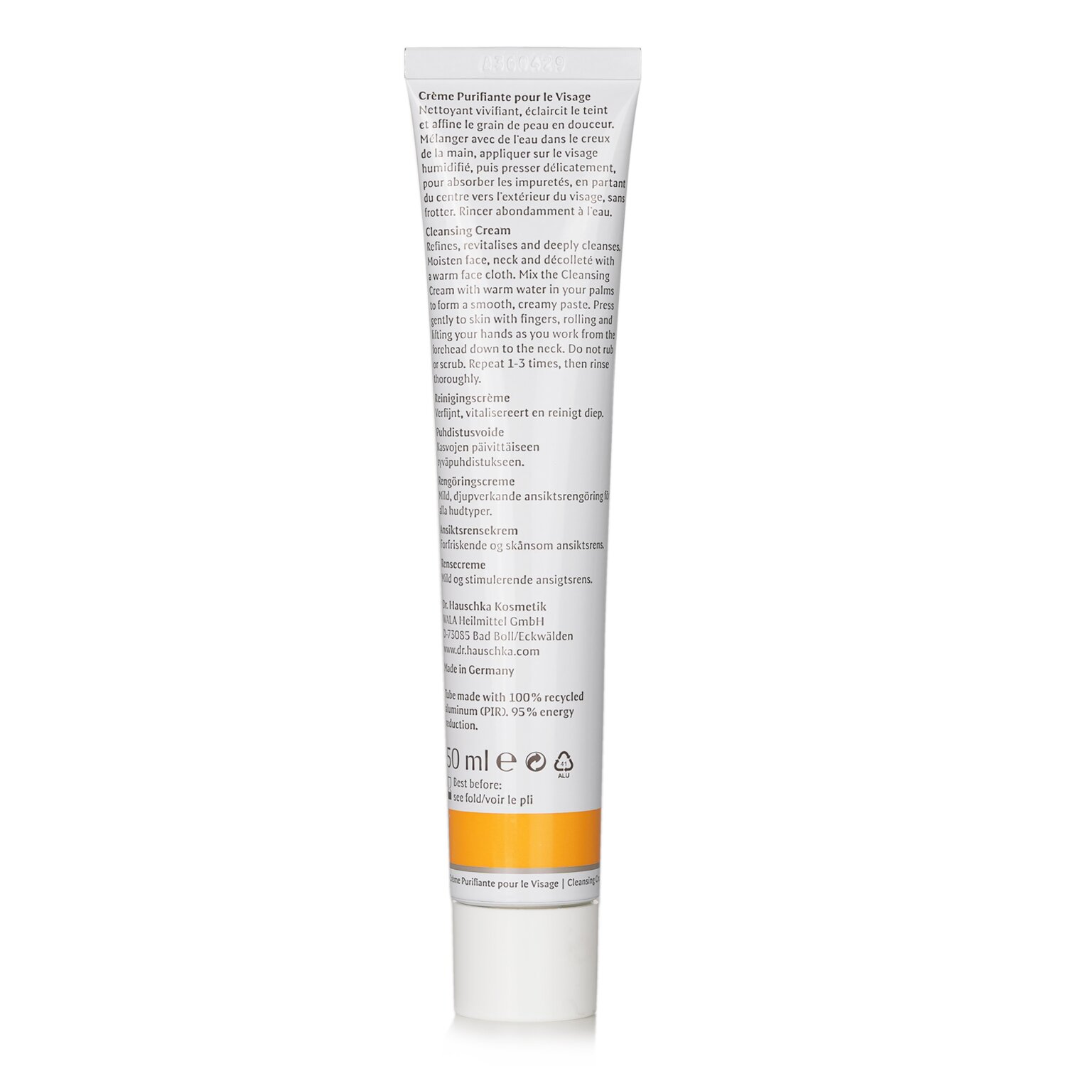 Dr. Hauschka გამწმენდი კრემი 50ml/1.7oz