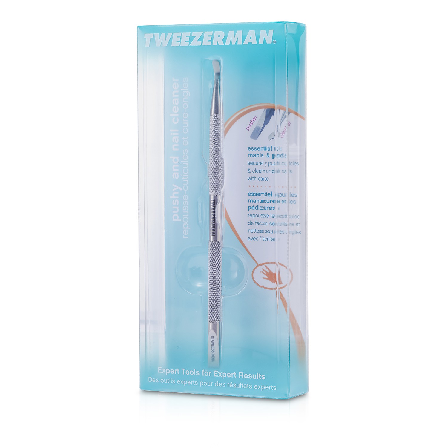 Tweezerman Cuticle Pusher & küünepuhastaja Picture Color