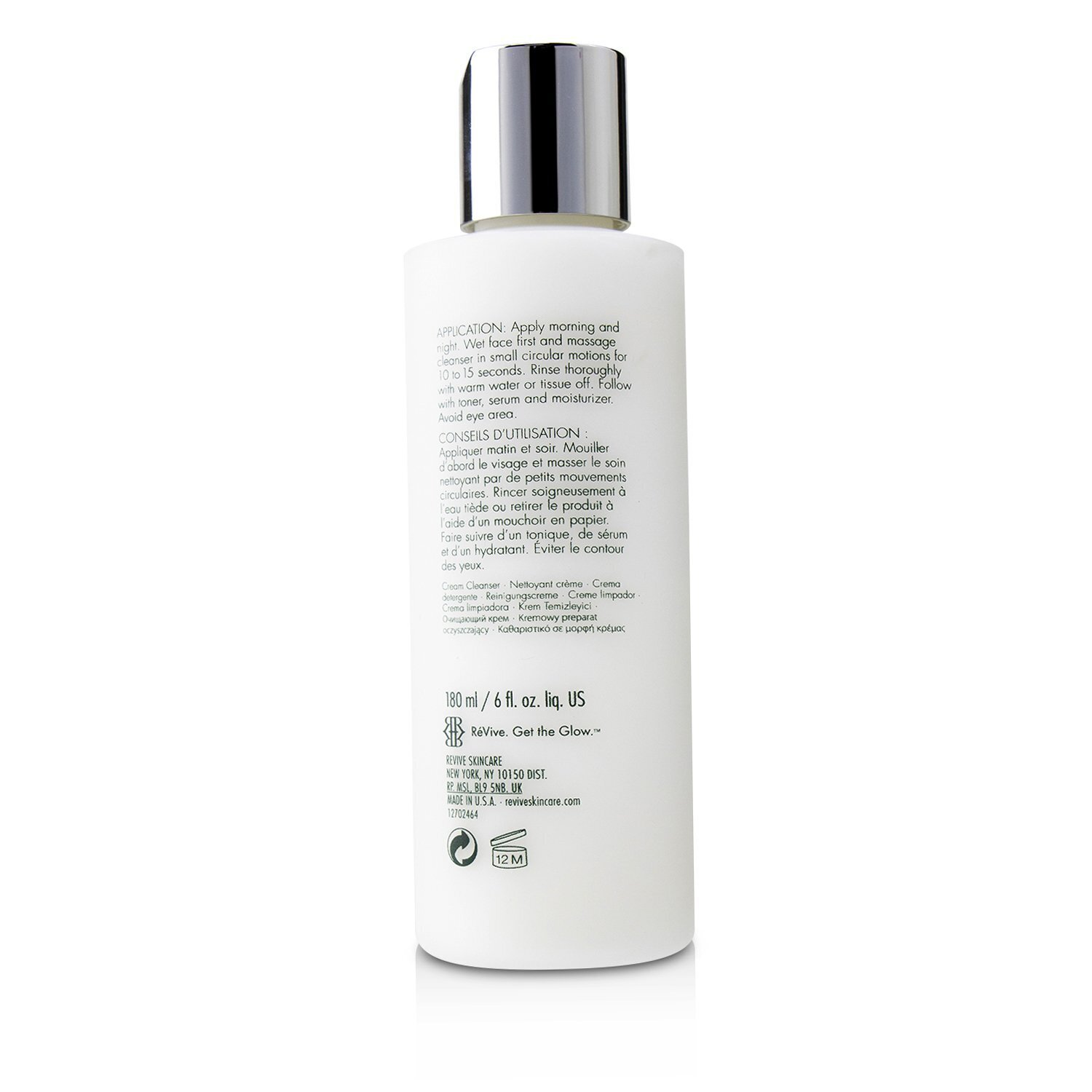 ReVive Cleanser Creme Luxe/ Crema Limpiadora ( Piel Normal y Seca ) 177ml/6oz