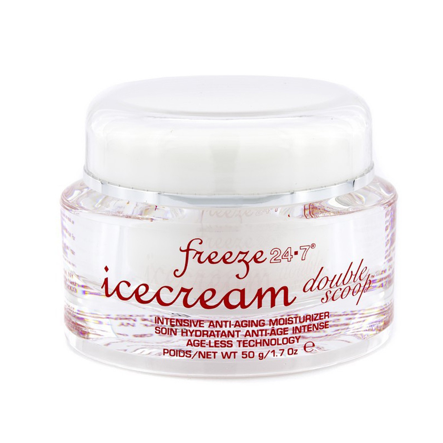 Freeze 24/7 Przeciwzmarszczkowo-nawilżający krem do twarzy IceCream Double Scoop Intensive Anti-Aging Moisturizer 50g/1.7oz