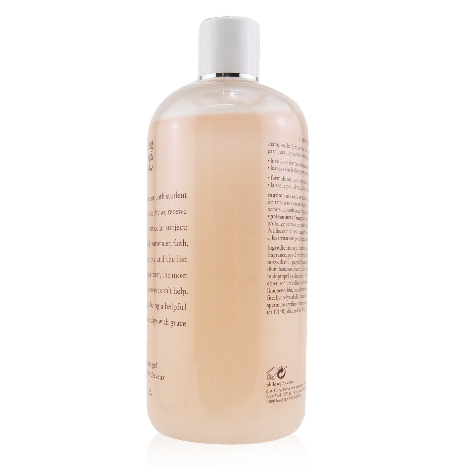 필로소피 Philosophy 어메이징 그레이스 퍼퓸드 샴푸, 배스 & 샤워 젤 480ml/16oz