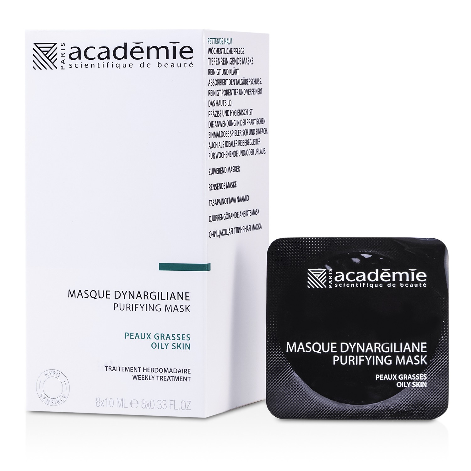 Academie Hypo-Sensible Purifying Mask 8x10ml/0.33oz