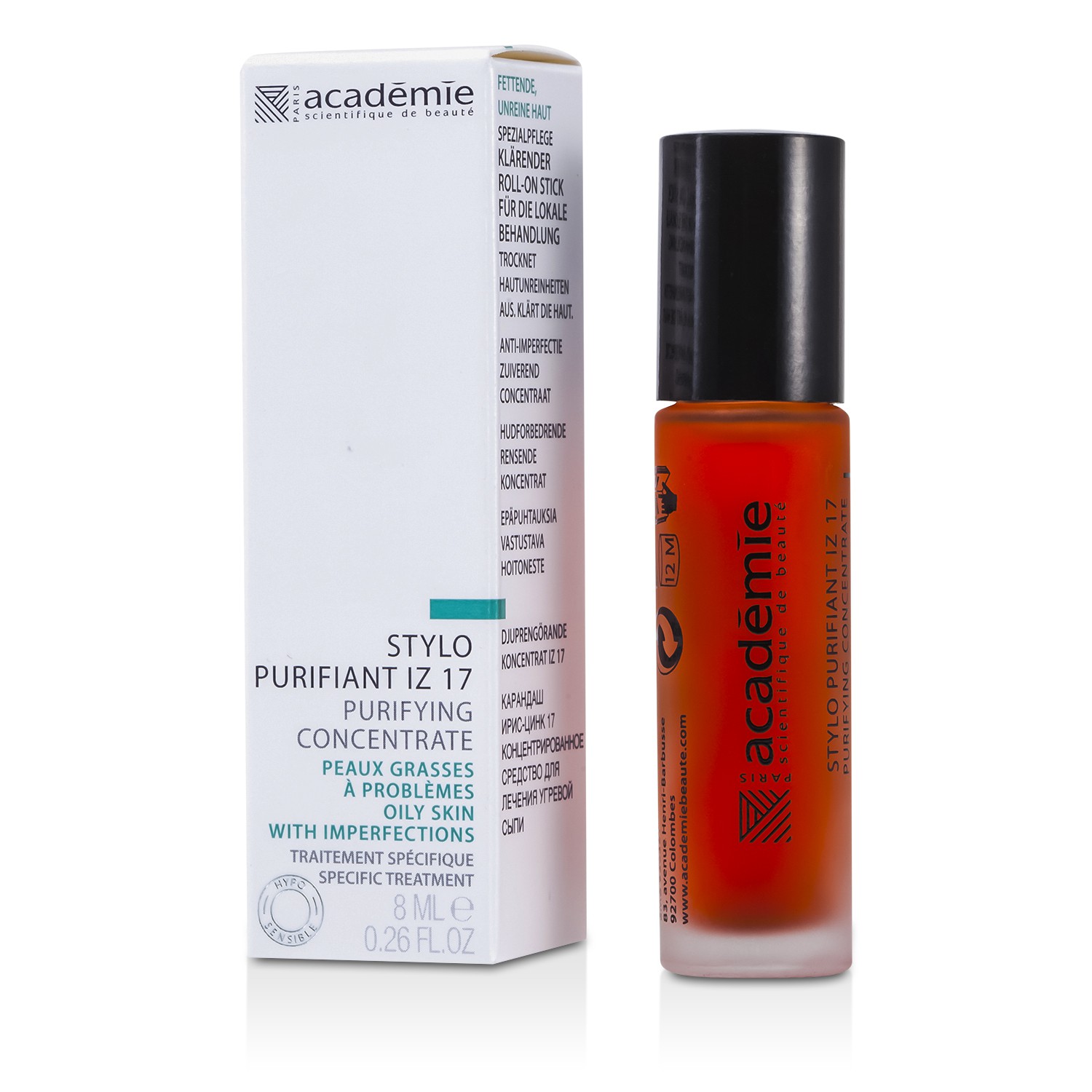 Academie Hypo-Sensible Concentrado Purificante Anti-Imperfecciones 8ml/0.26oz