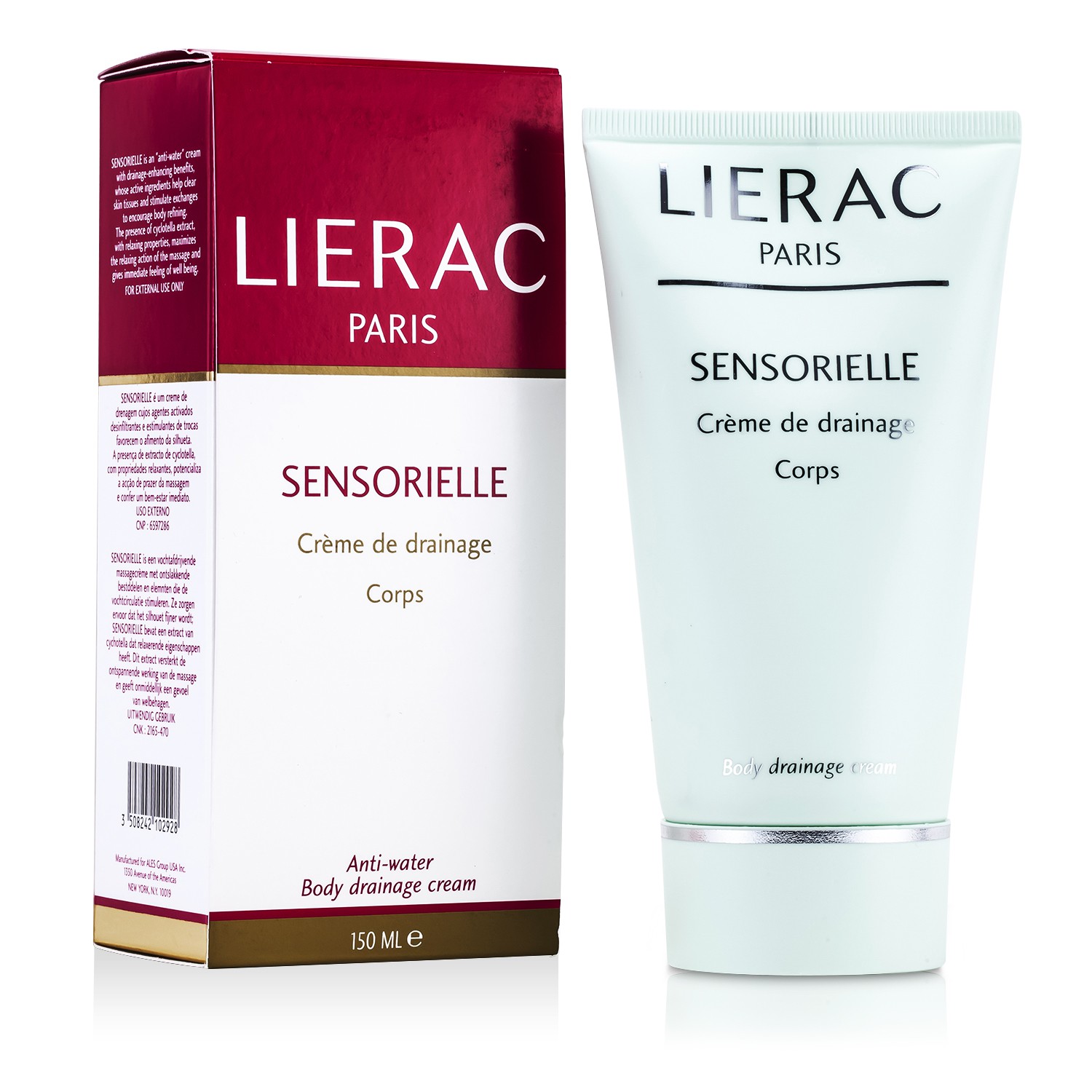 Lierac Sensorielle Body Drainage Cream 150ml/5.1oz