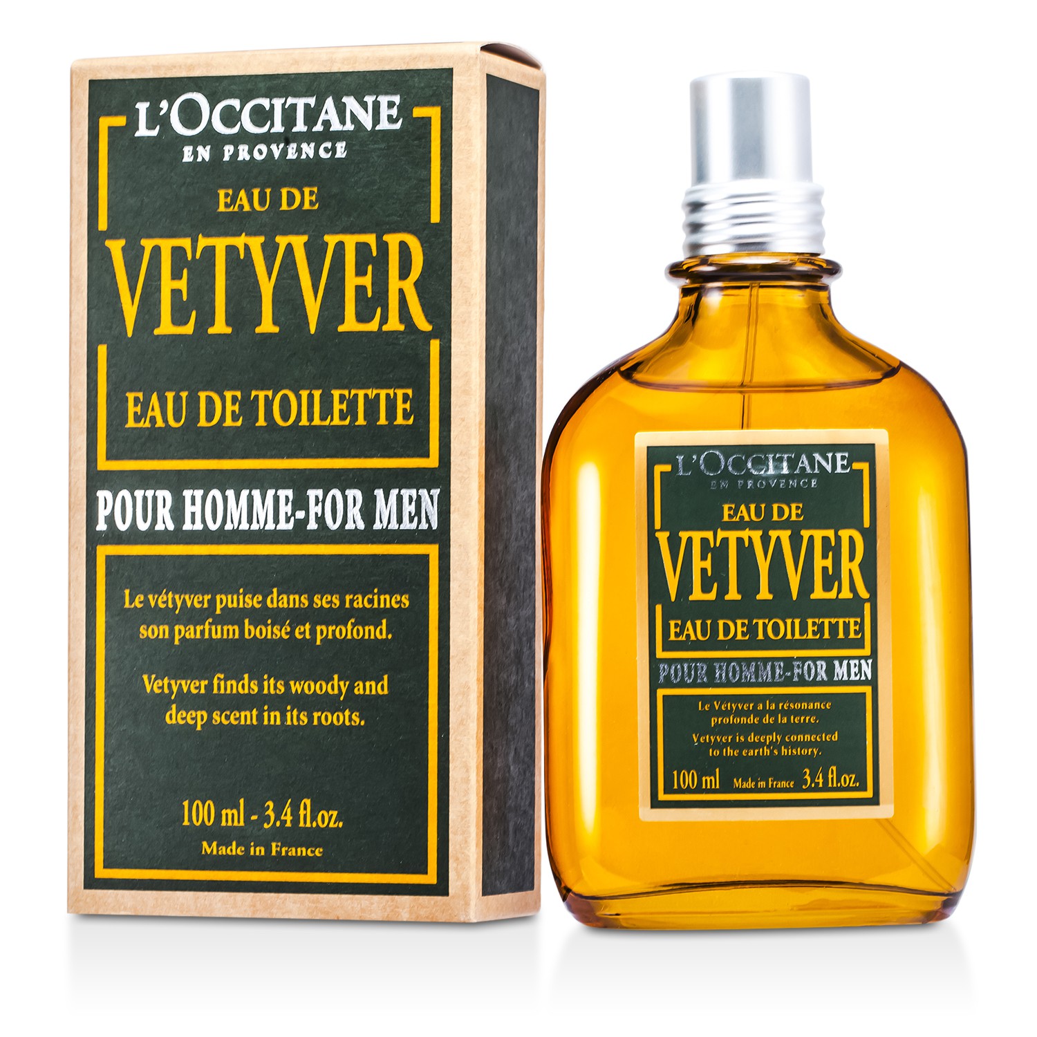 L'Occitane Vetyver Eau De Toilette Spray 100ml/3.4oz