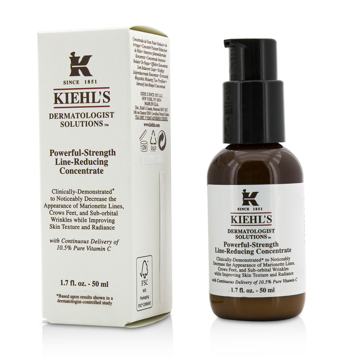 Kiehl's Güclü Güc Xətt Azaldan Konsentrat 50ml/1.7oz