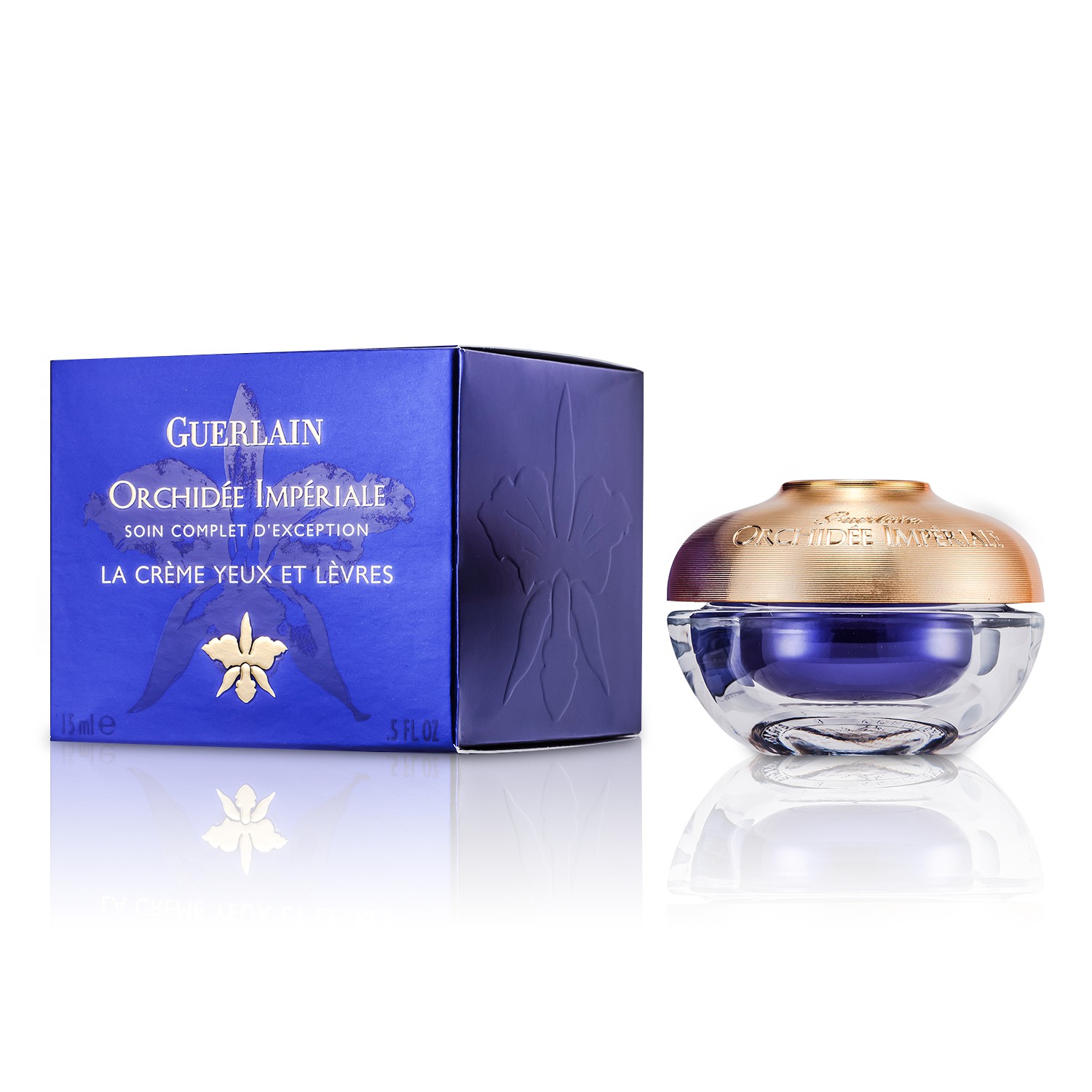 Guerlain Orchidee Imperiale Cremă de Îngrijire Exceptională Completă Pentru Ochi şi Buze 15ml/0.5oz