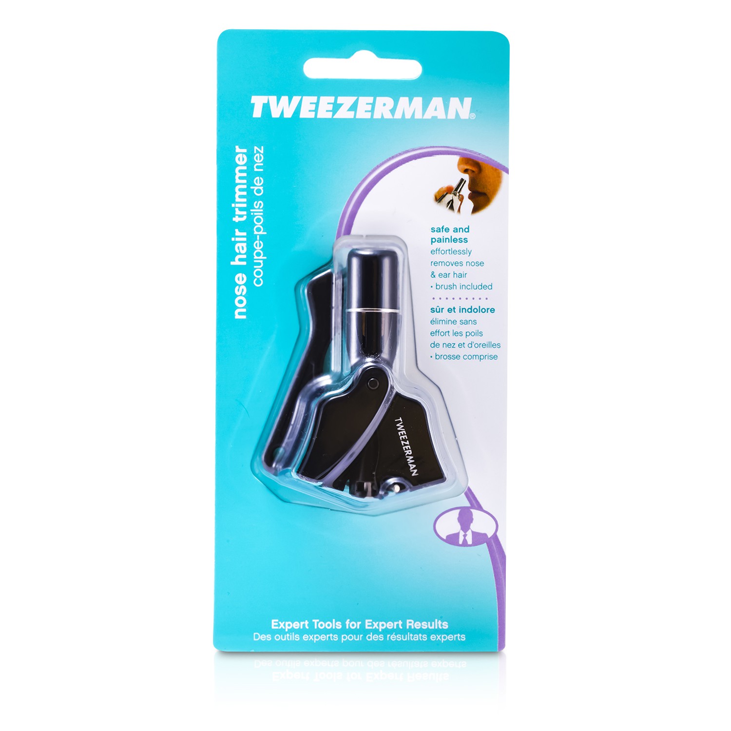 Tweezerman Nose Hair Trimmer with Brush Picture Color