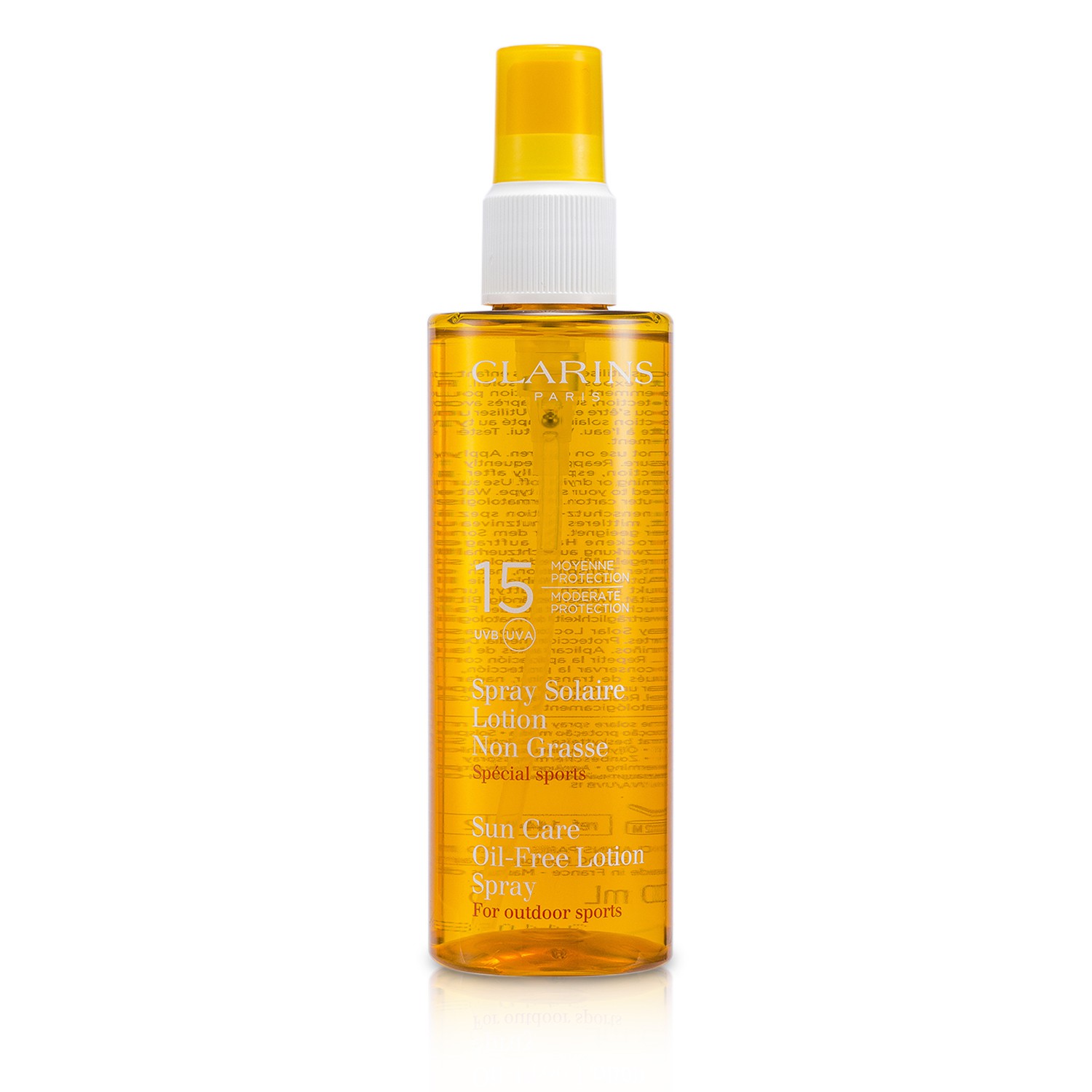 Clarins Sun Care Spray Oil-Free Lotion Progressive Tanning SPF 15 - For Outdoor Sports 150ml/5.1oz