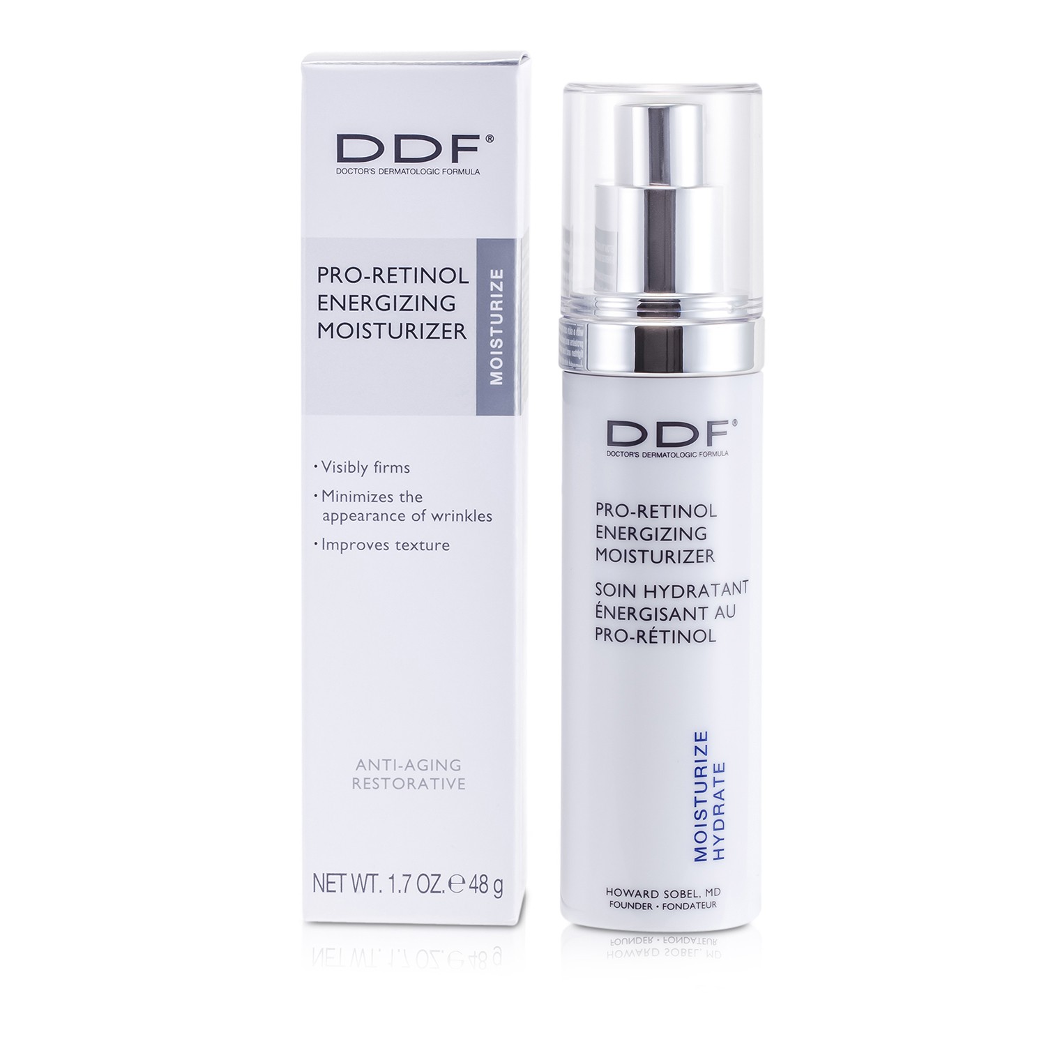 DDF Hidratante Energizante Retinol 50ml/1.7oz