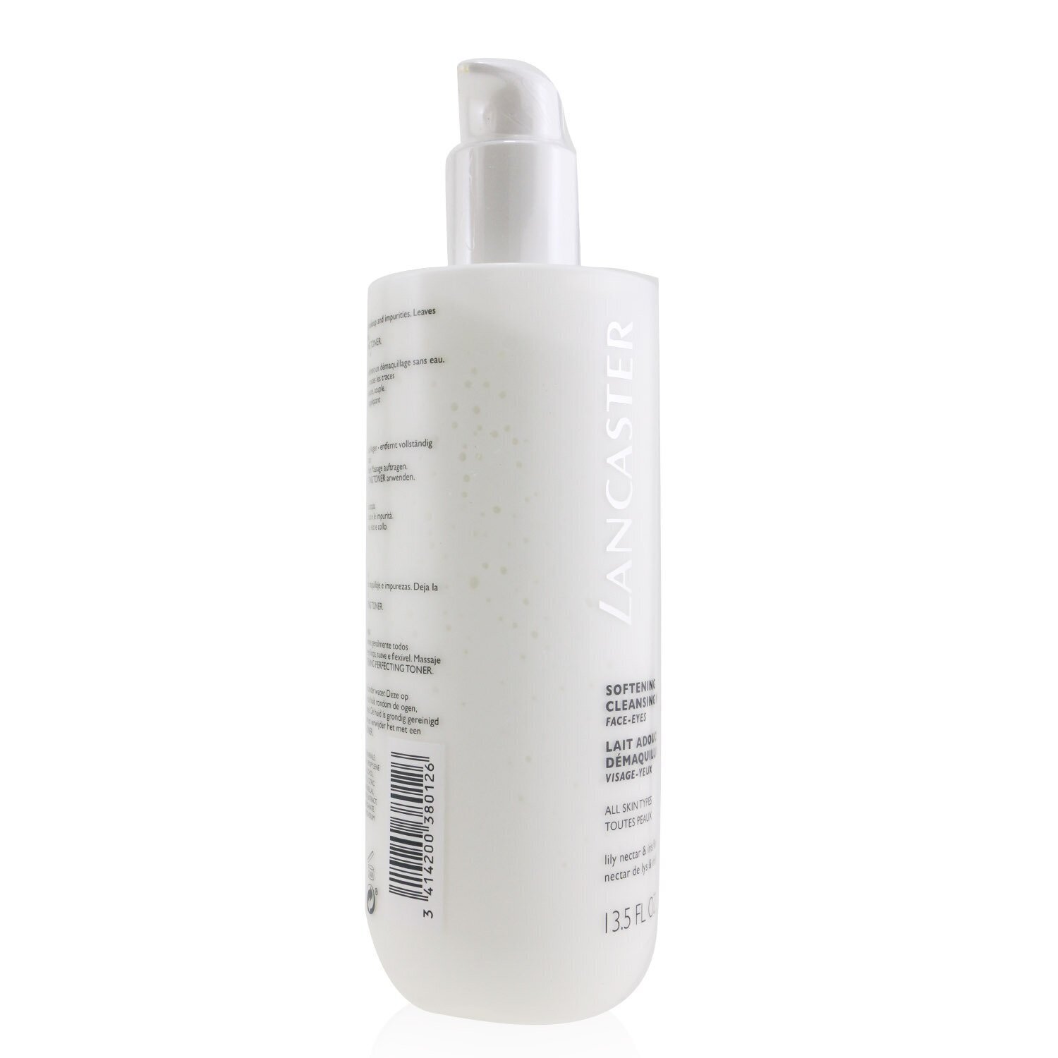 Lancaster Softening Cleansing Milk 400ml/13.5oz