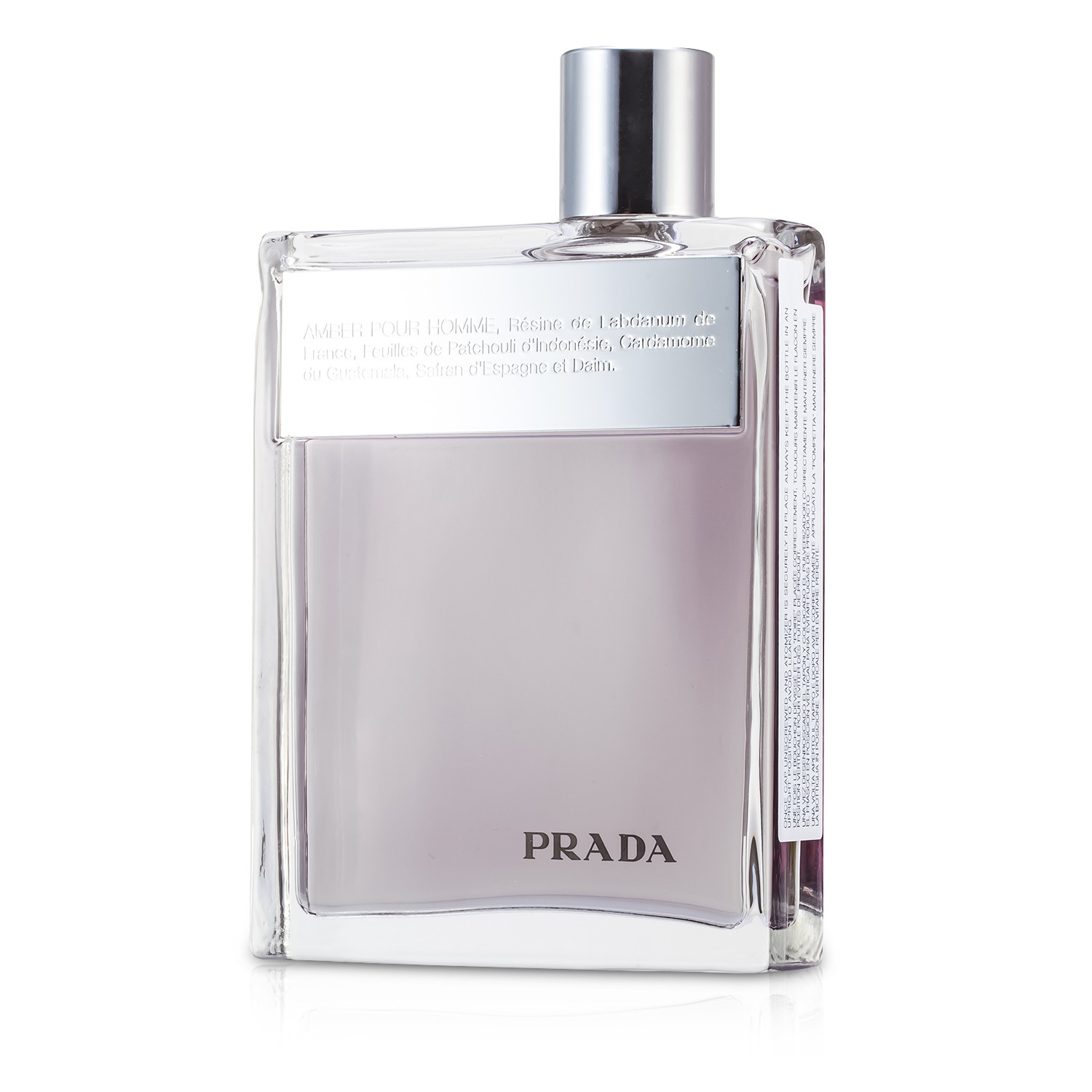 Prada Amber Pour Homme Eau De Toilette Deluxe Refillable Spray 100ml/3.4oz