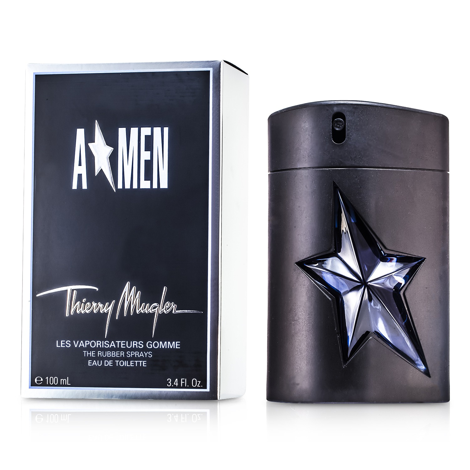 Thierry Mugler (Mugler) A*Men Gomme Rubber Flask Eau De Toilette Spray 100ml/3.4oz