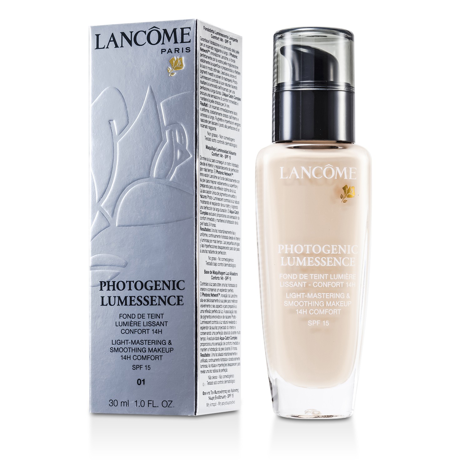 Lancome Photogenic Lumessence მსუბუქი გამათანაბრებელი მაკიაჟის ბაზა SPF15 30ml/1oz