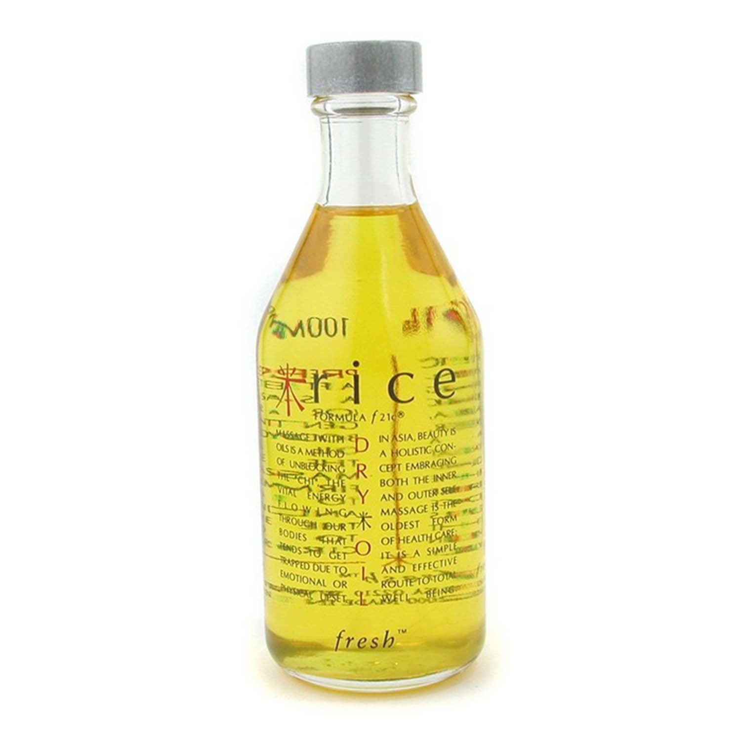 Fresh Rice Aceite Seco Masajes 100ml/3.3oz