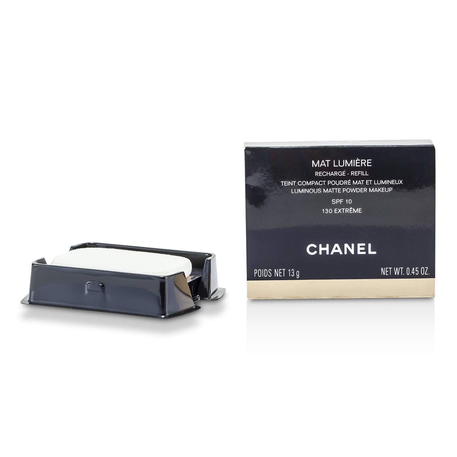 Chanel Mat Lumiere Luminous Matte Powder Makeup Refill SPF10 13g/0.45oz